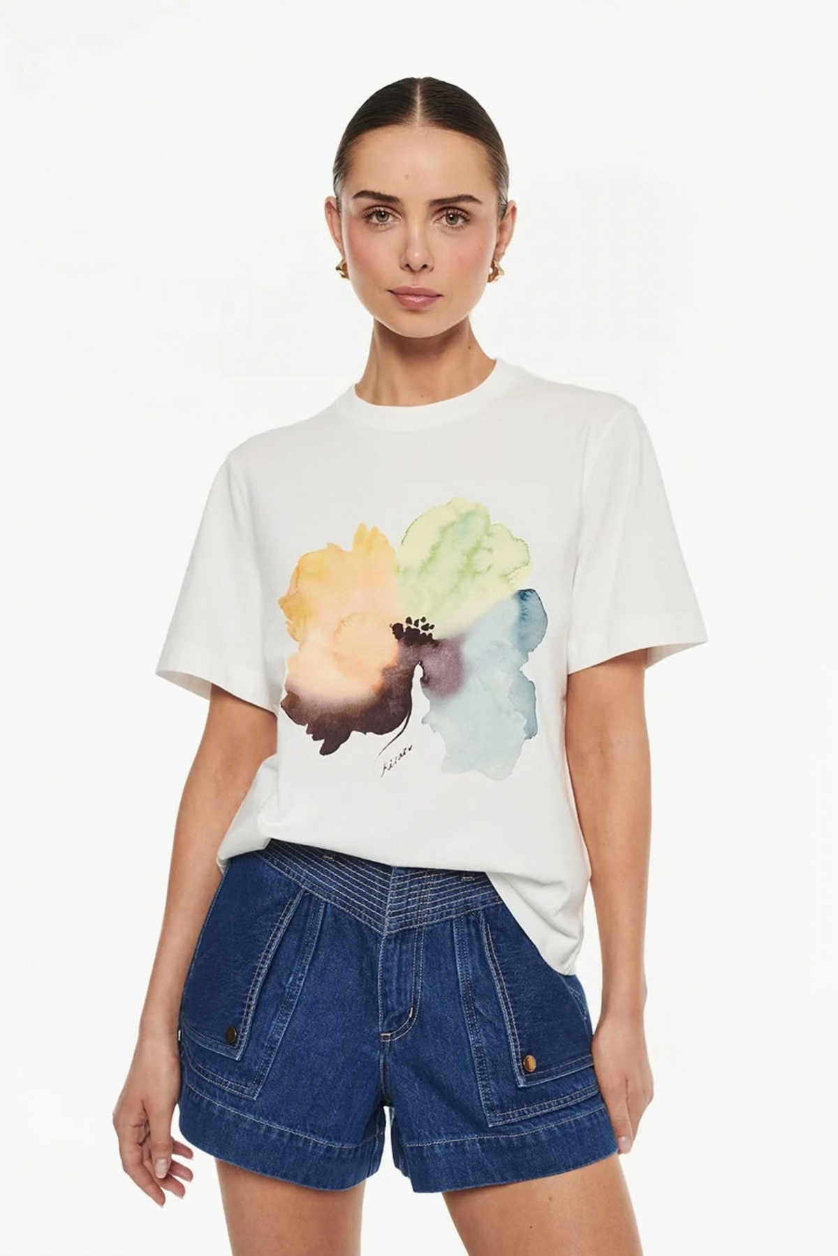 Lotte Tee  - Water Colour
