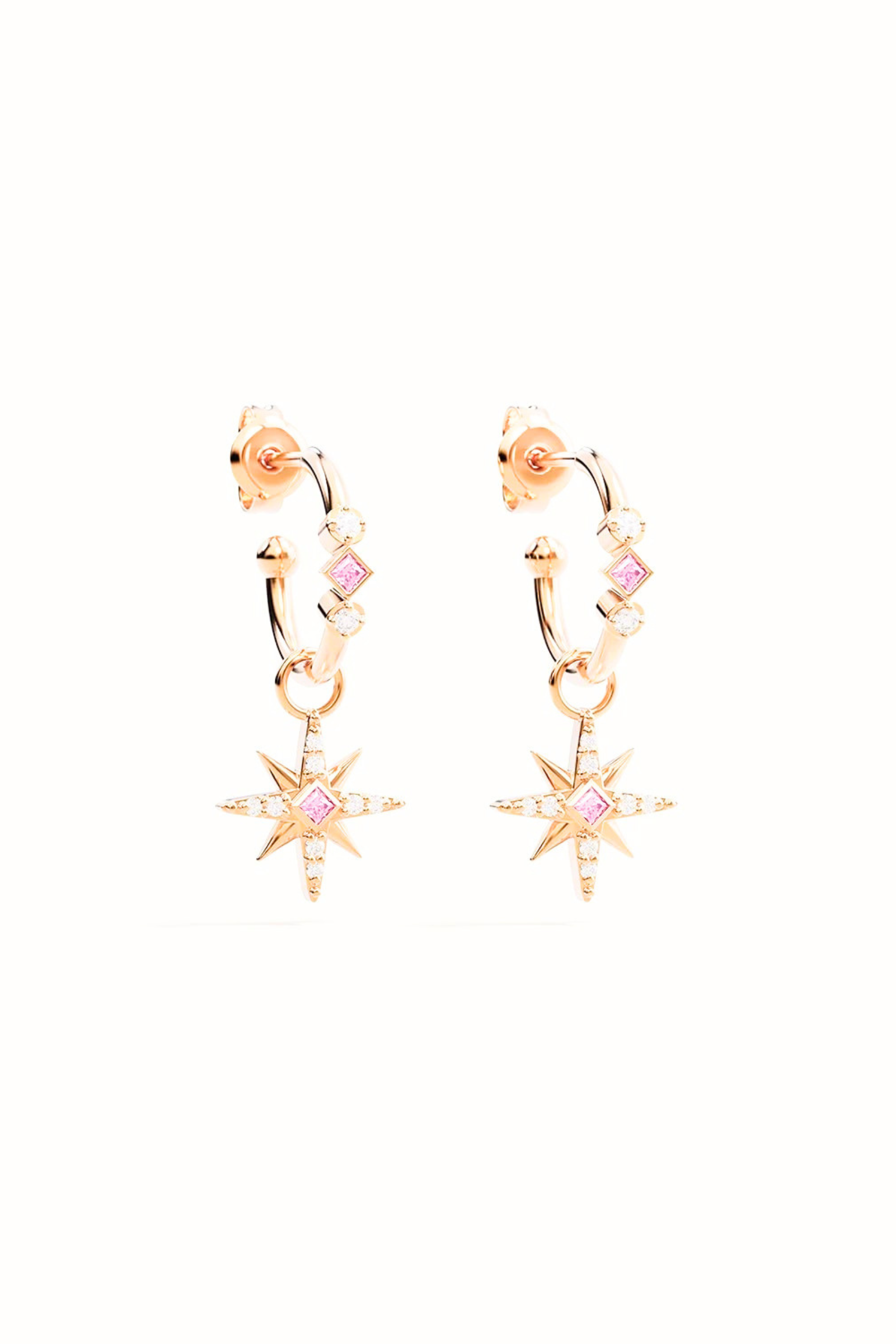 Starry Night Hoops - Gold