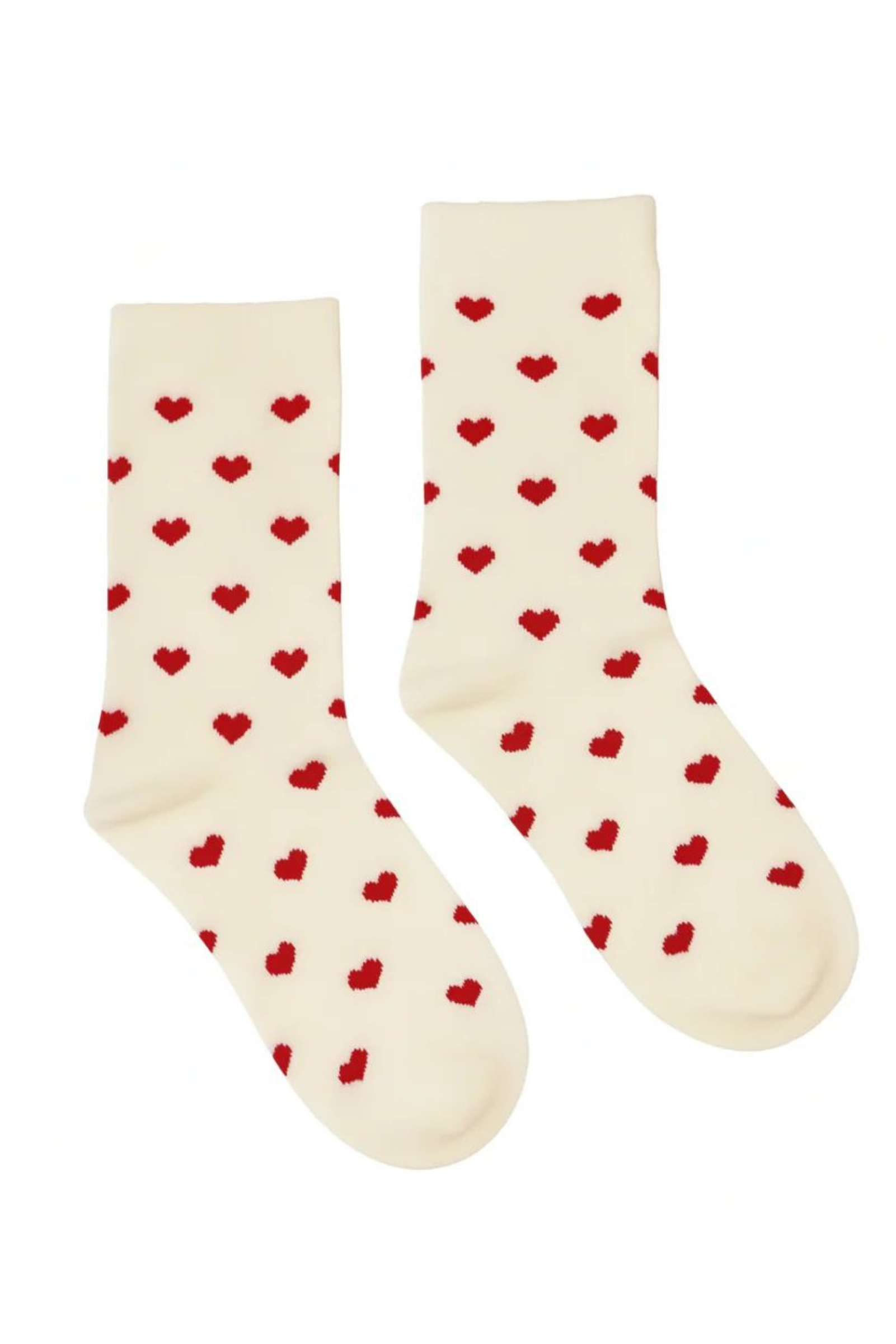 Kathryn Wilson Socks - Red Hearts