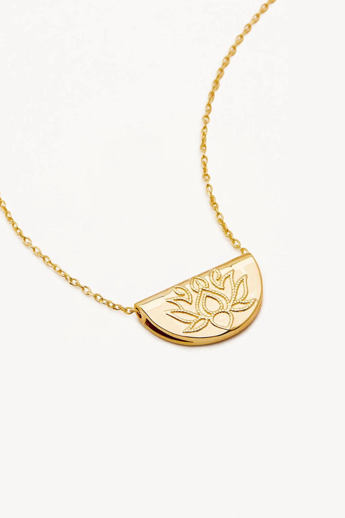 Lotus Necklace - Gold