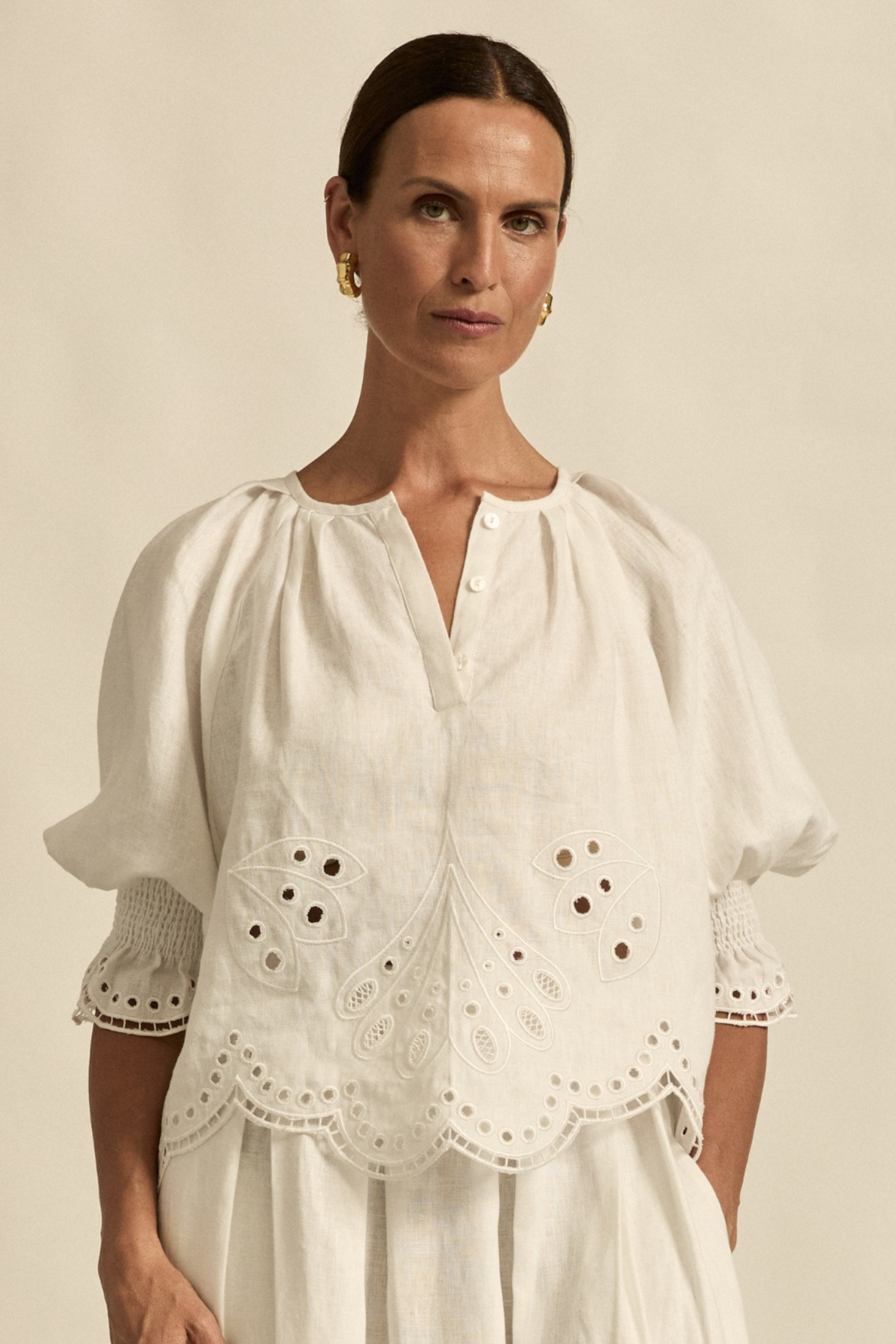 Dawn Top - Porcelain