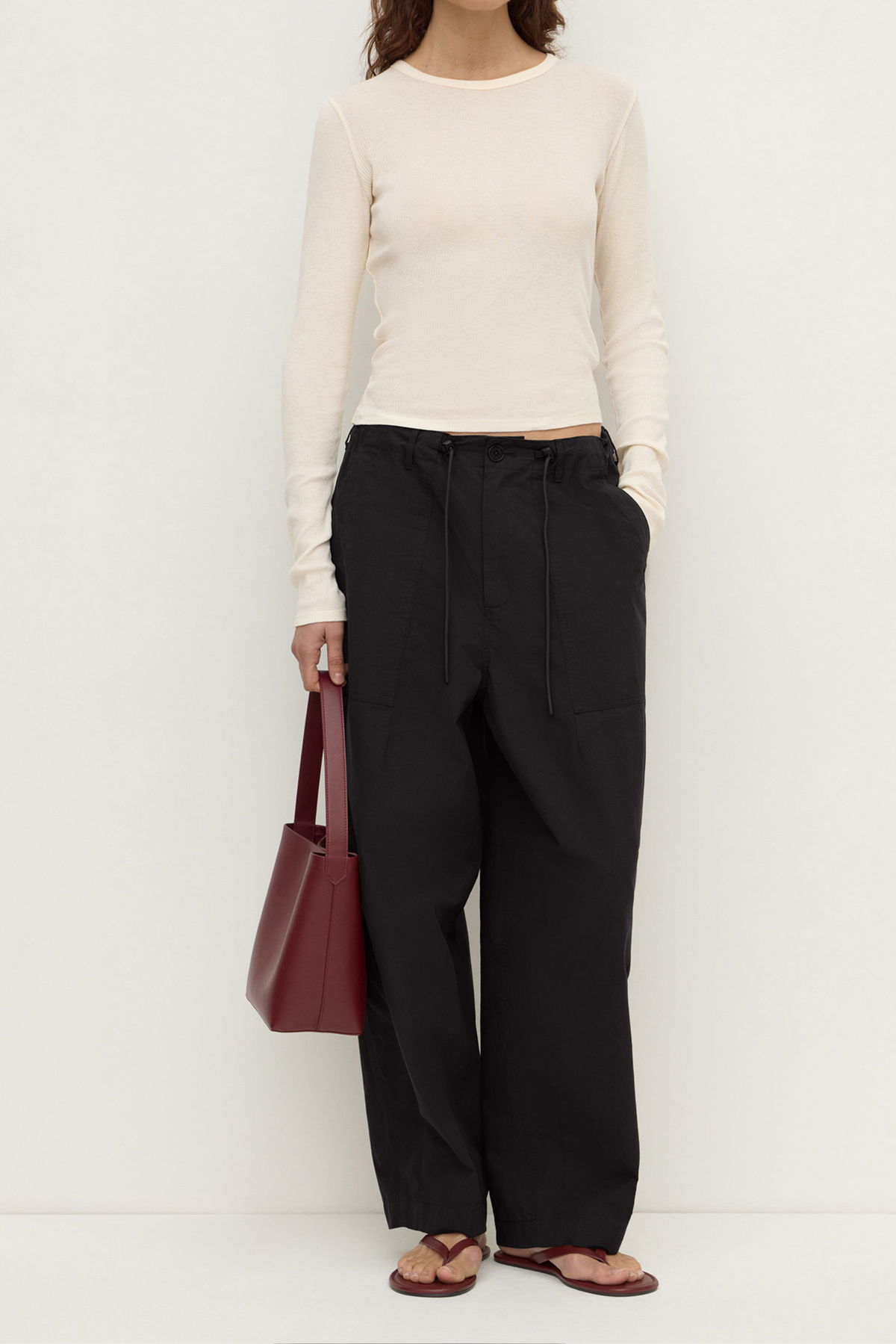 Gigi Utility Pants - Black