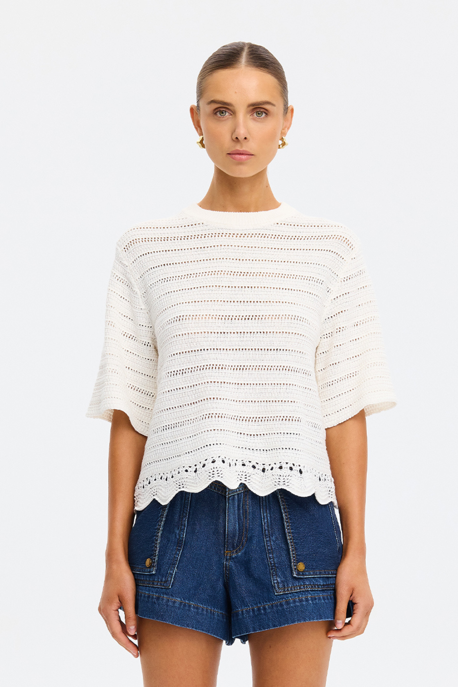 Poppy Knit Tee