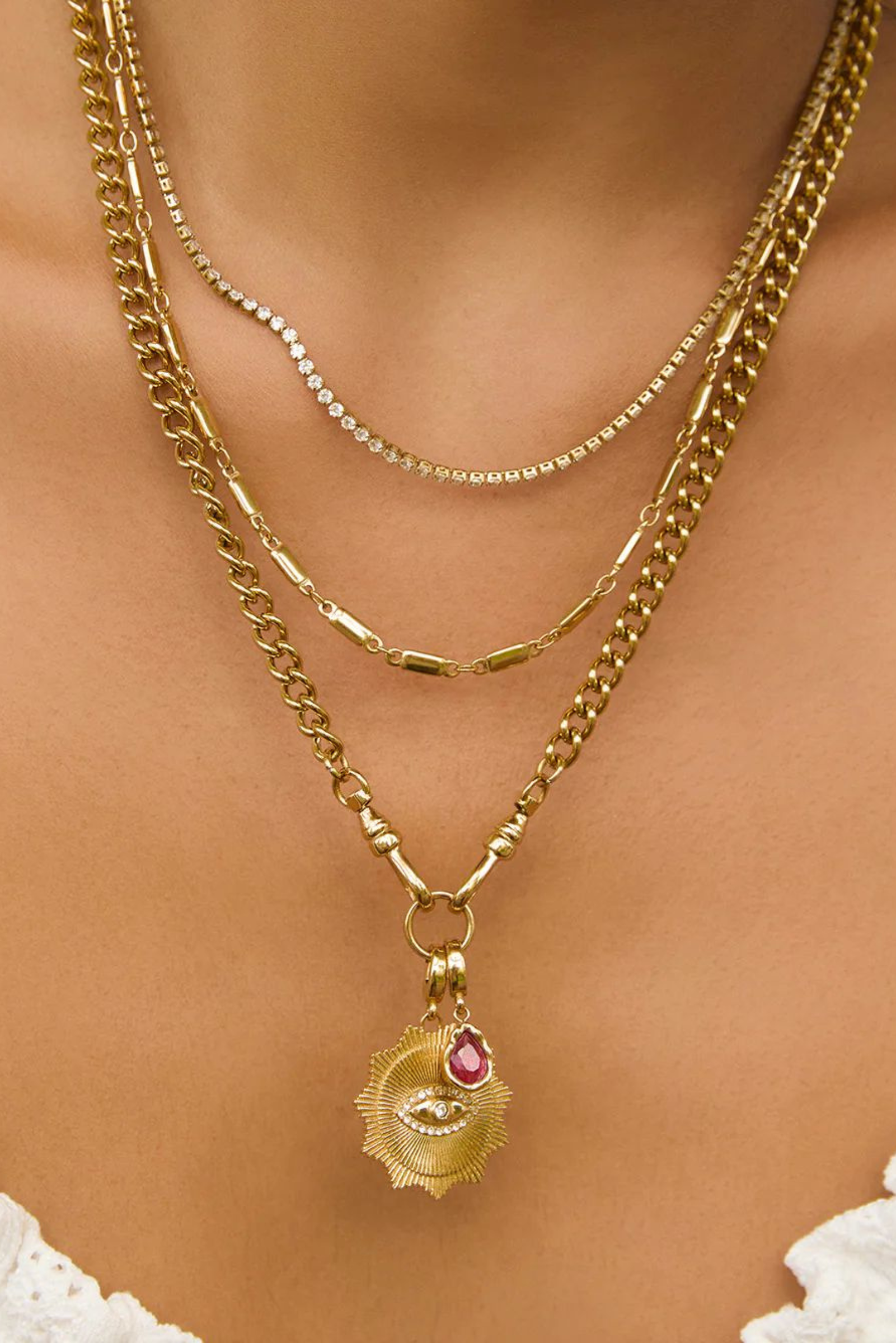Solstice Charm - Gold