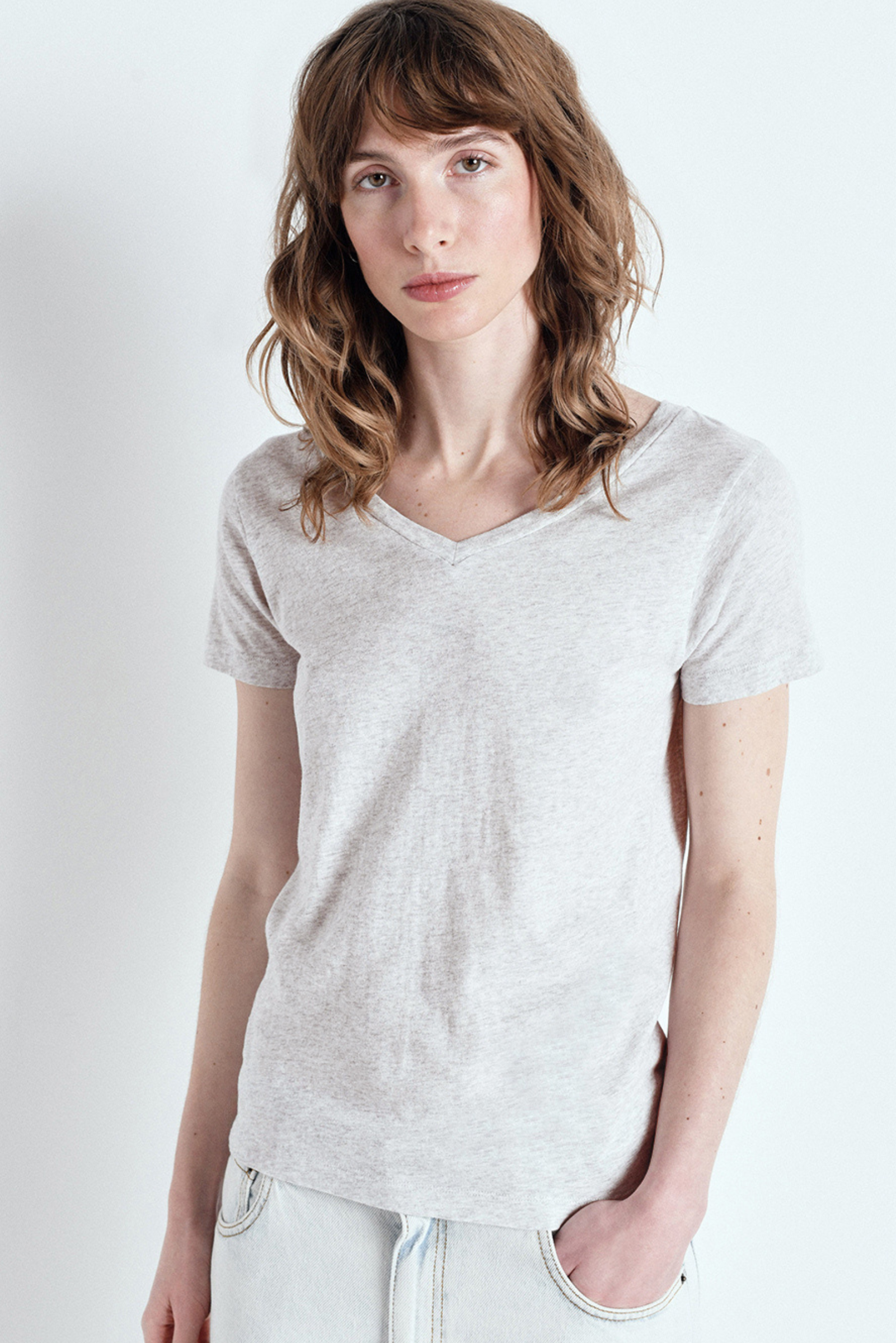 Gamipy S/S Tee - Grey Marle