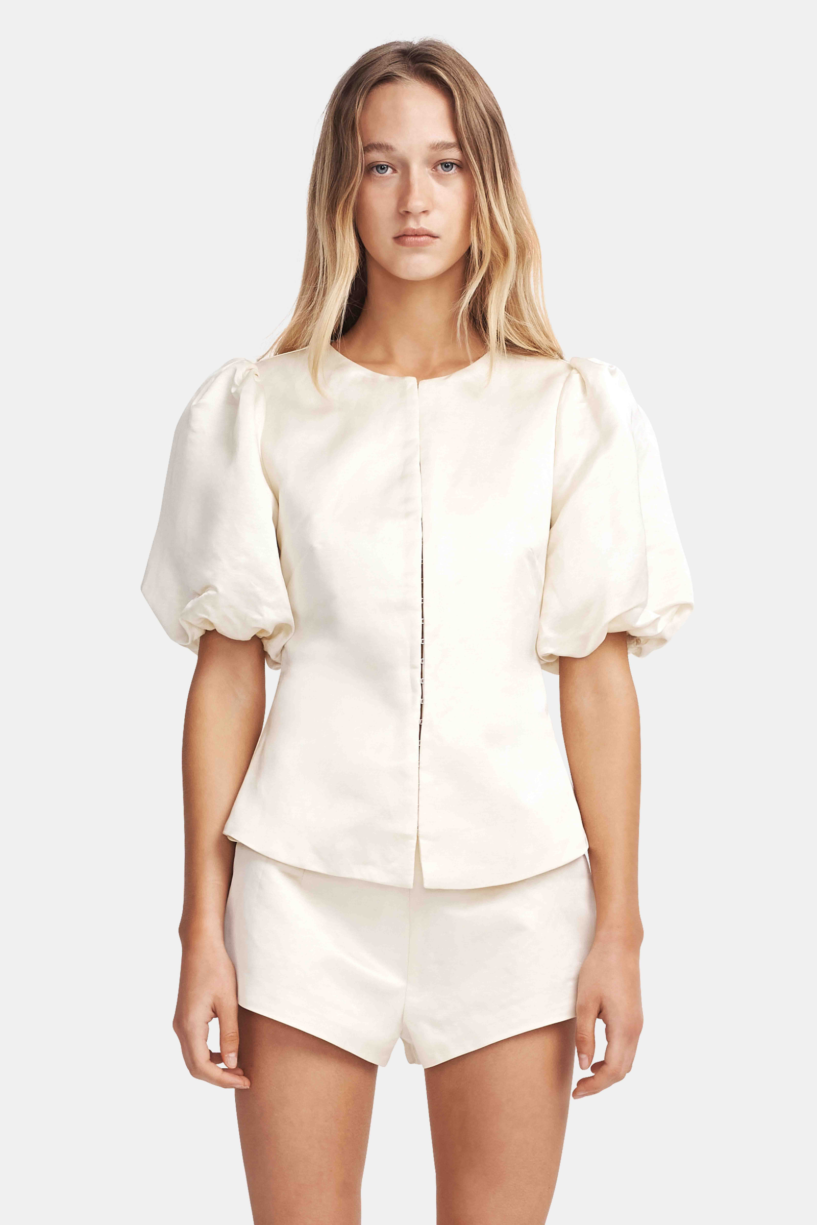 Pellegrino Top - Pearl