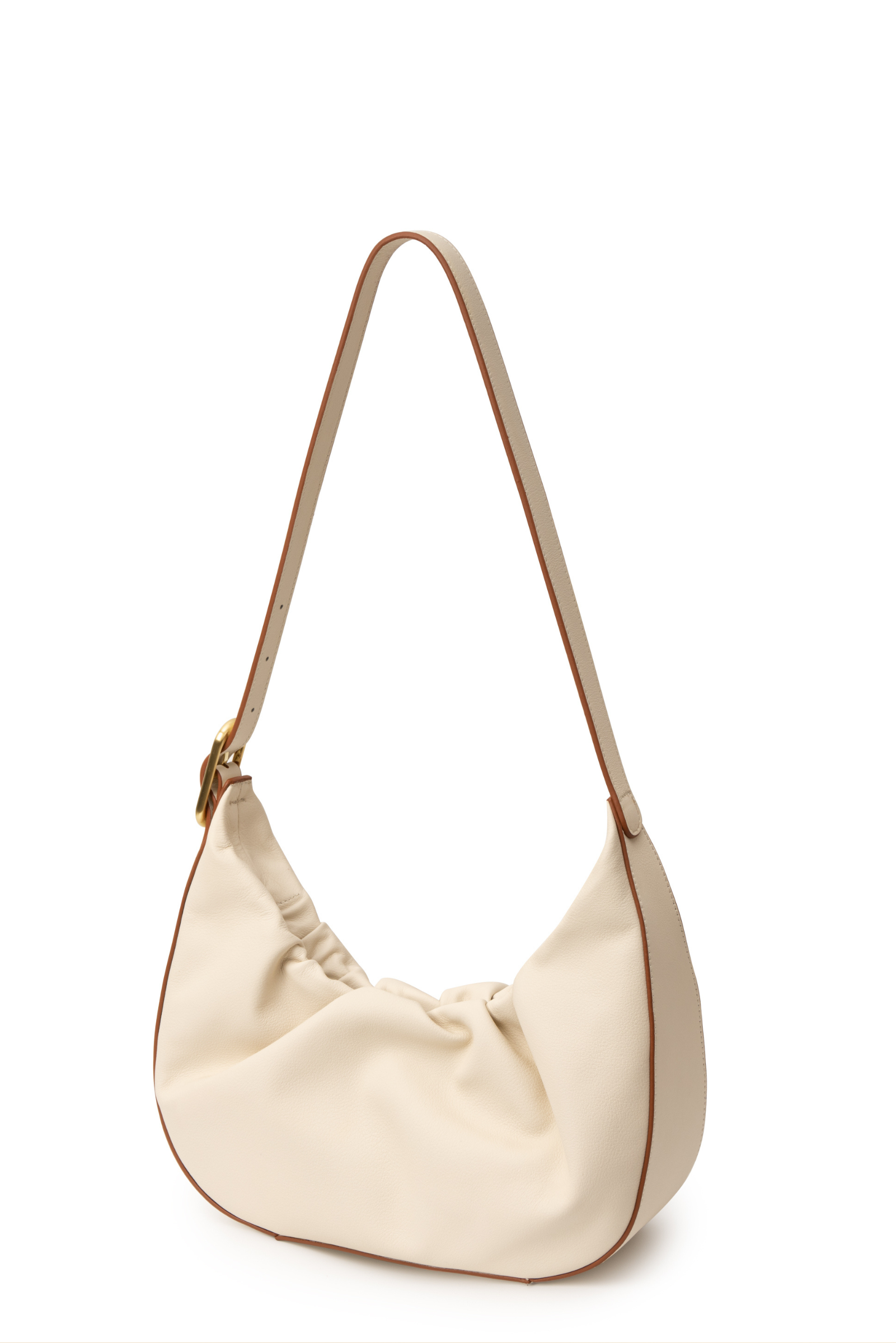 Milena Hobo Bag - Ecru