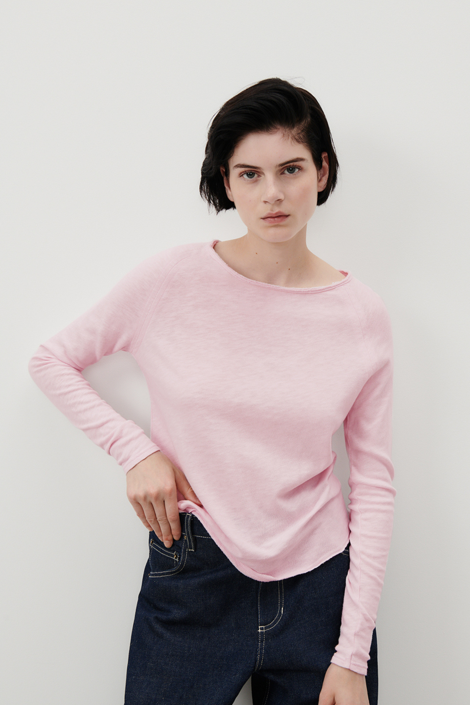 Sonoma L/S Tee - Marshmallow