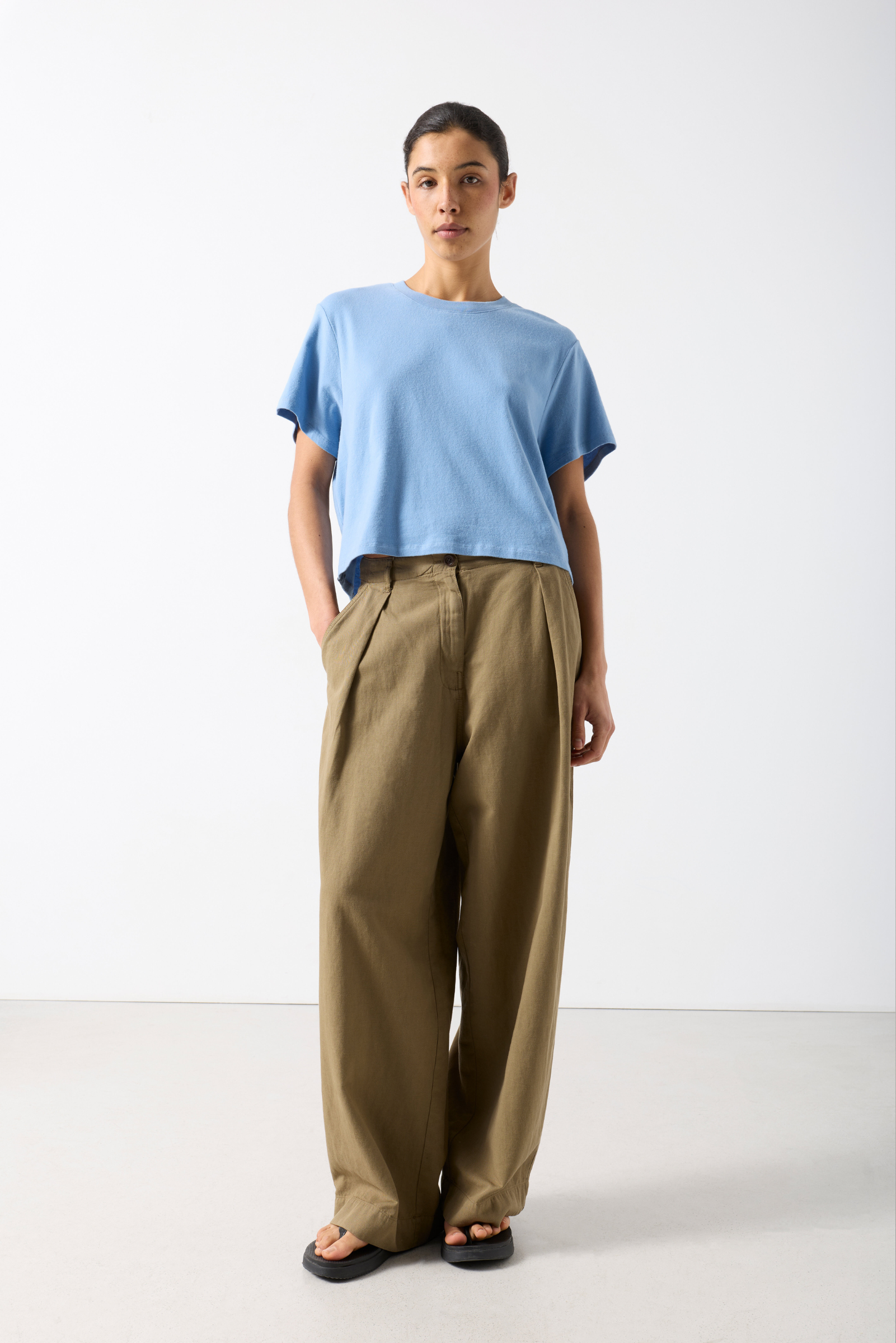 Ypawood S/S Tee - Blue