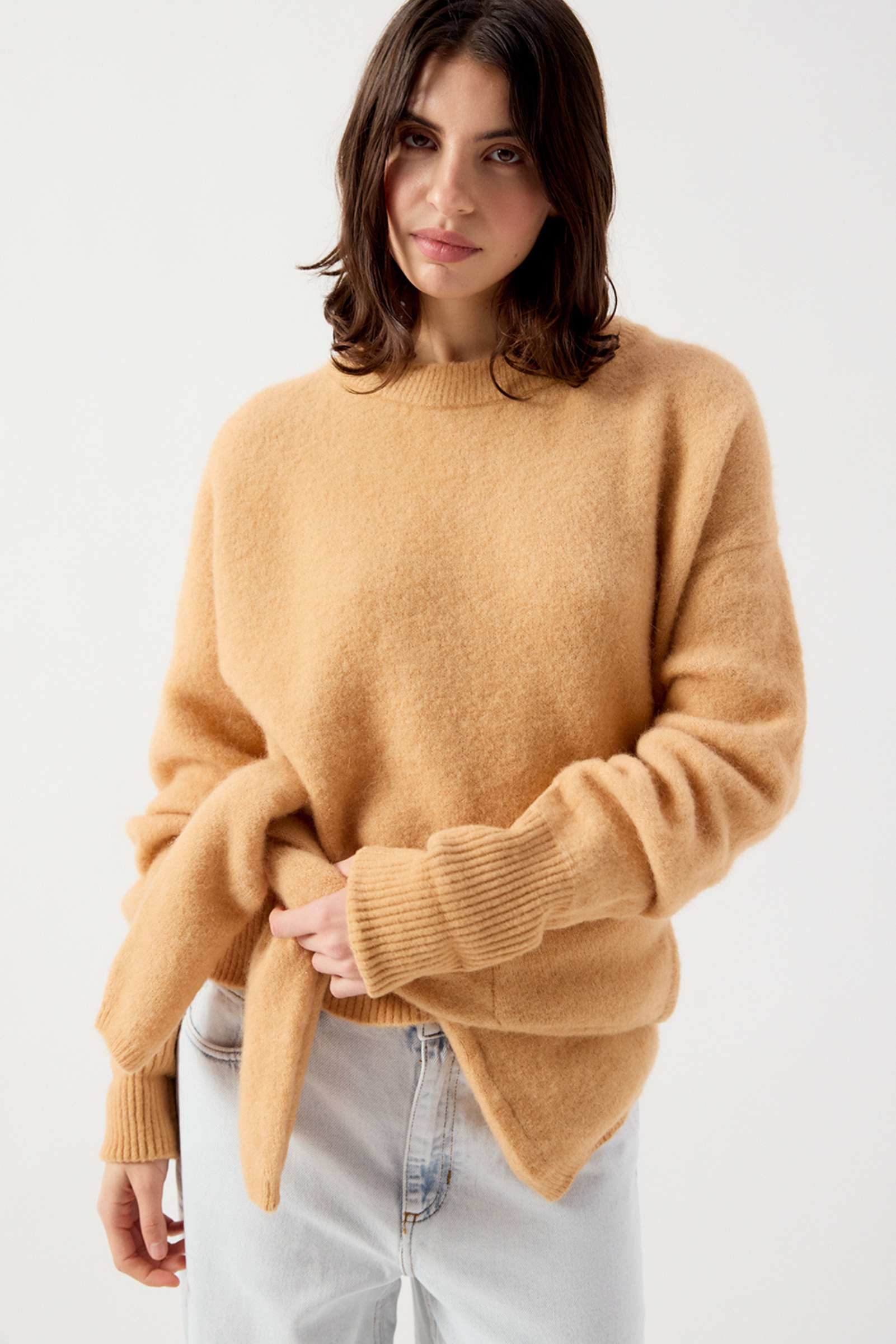 Vitow Jumper - Hazelnut Melange