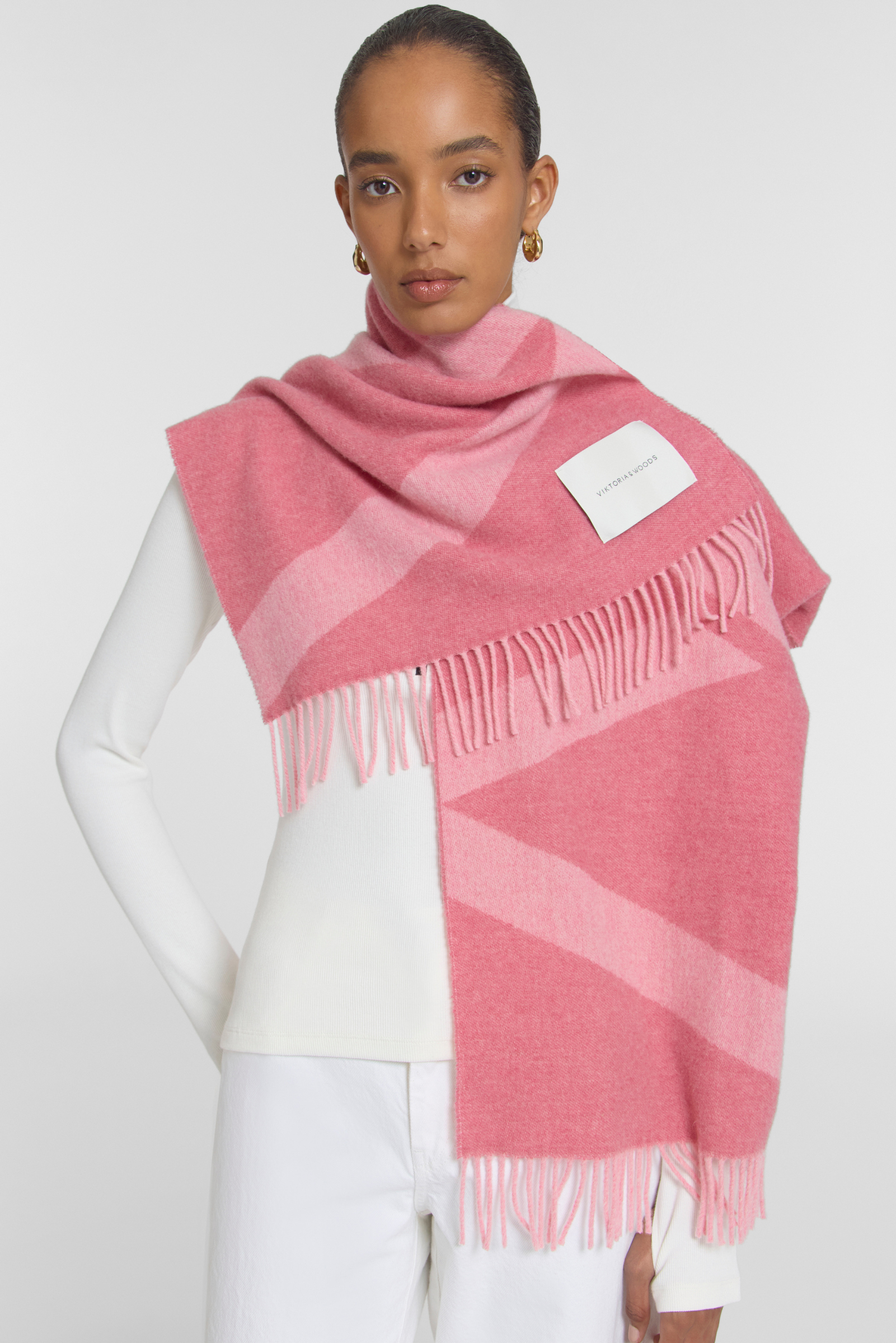 Snowdrift Scarf - Blush