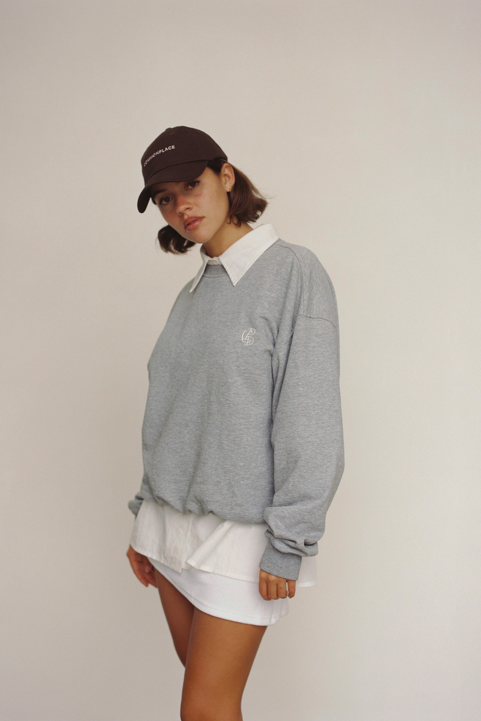 CPD French Terry Sweatshirt - Grey Marle