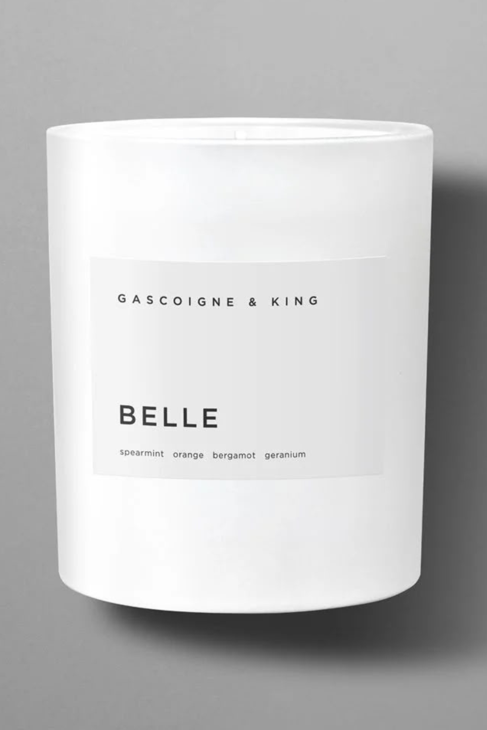 Belle Candle - White