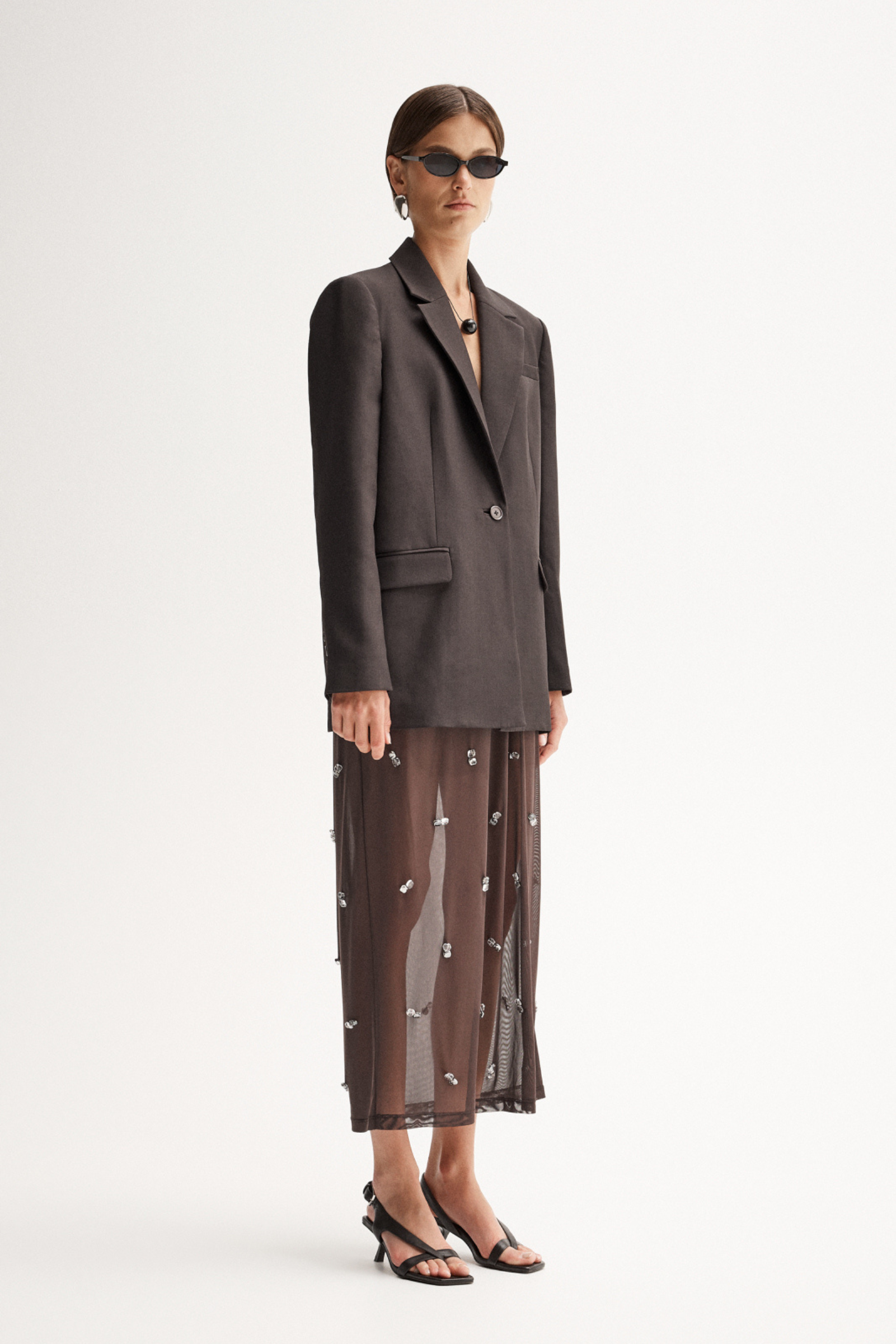Elara Skirt - Chocolate