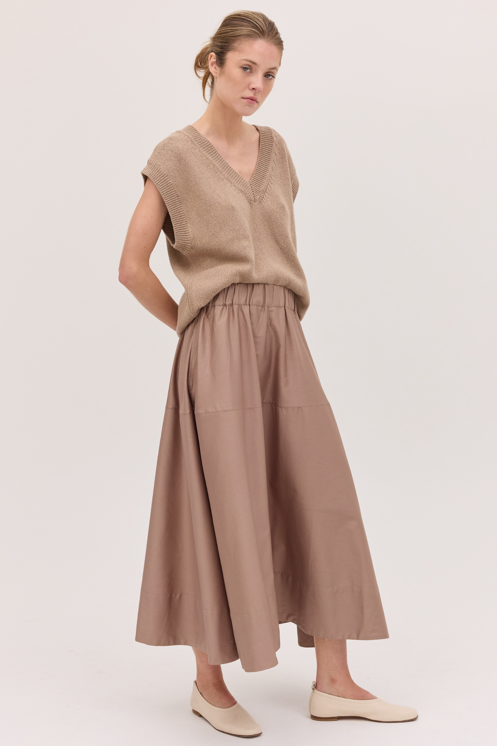 The Maxi Skirt - Mocha