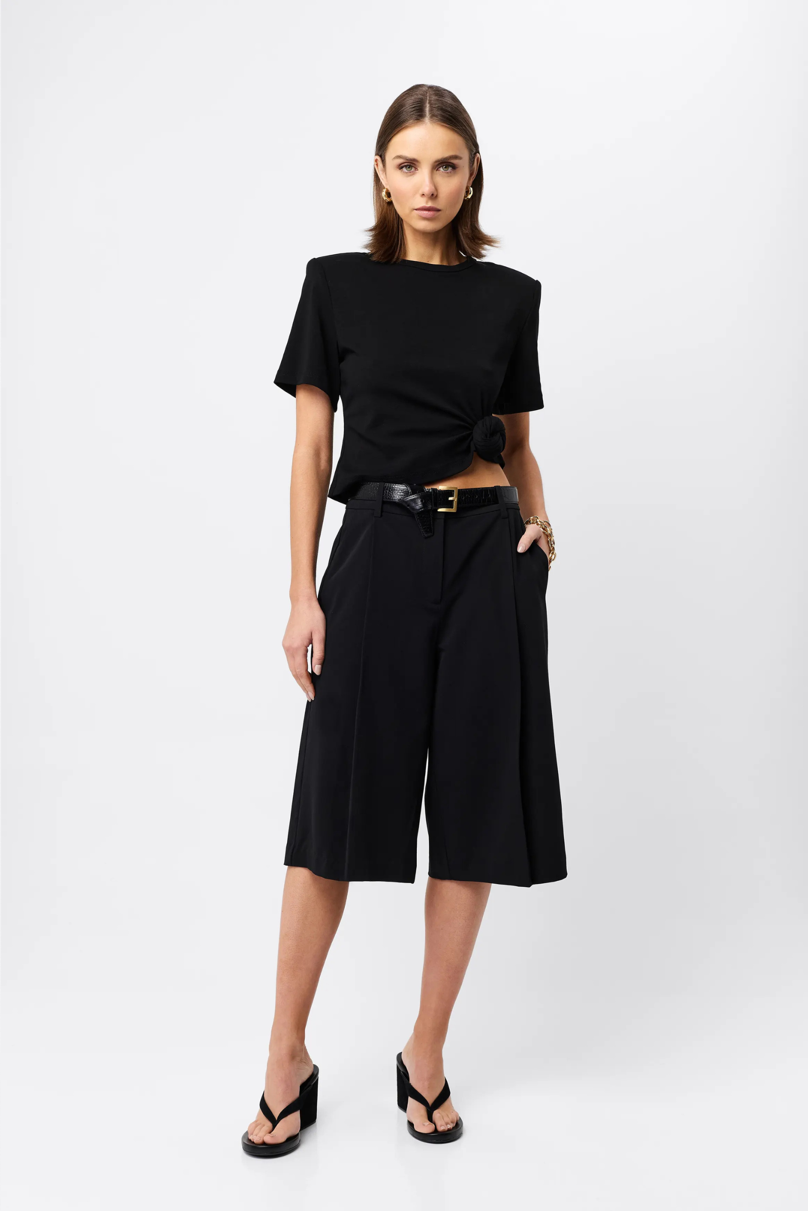 Tied and True Top - Black