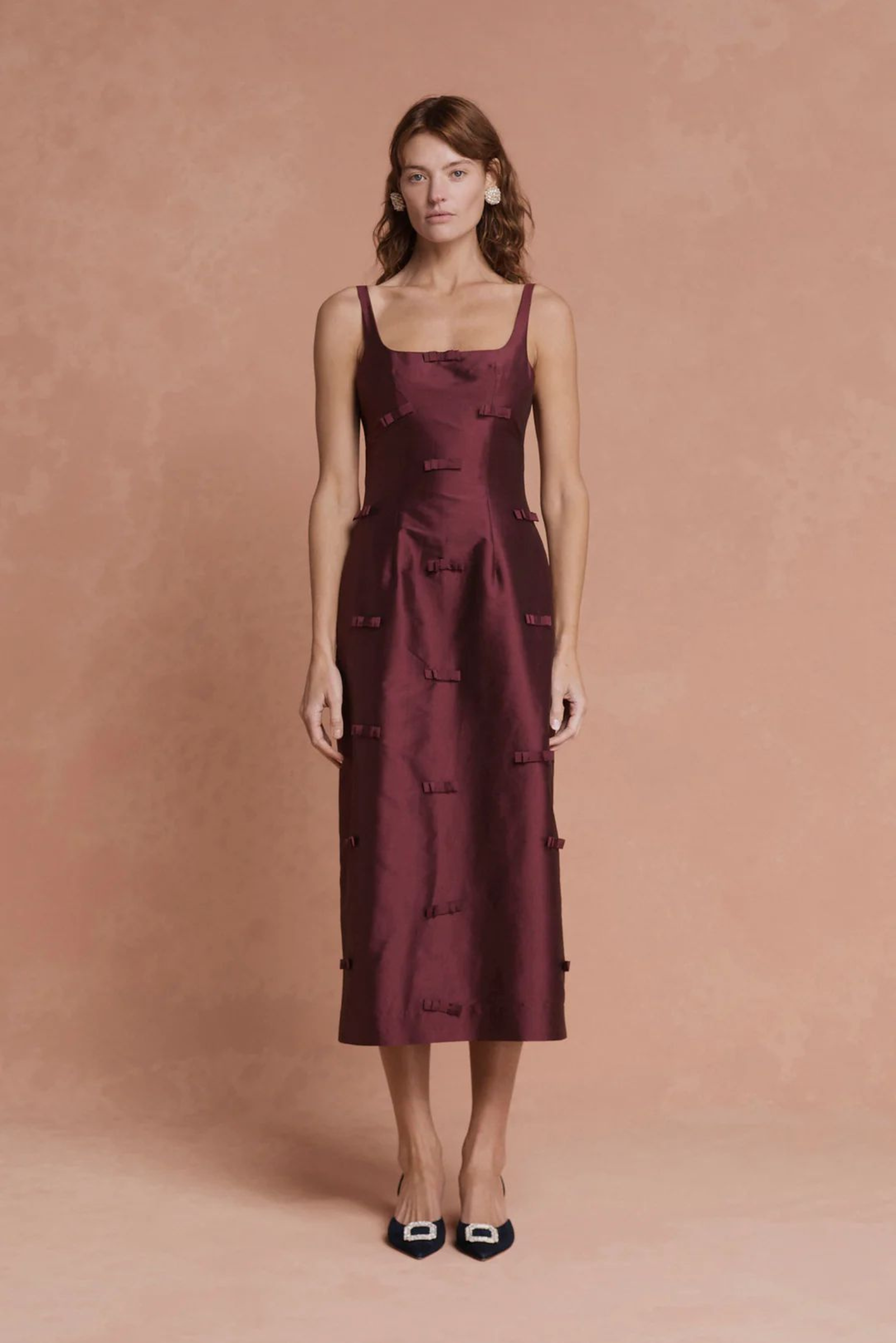 Camilla Dress - Burgundy
