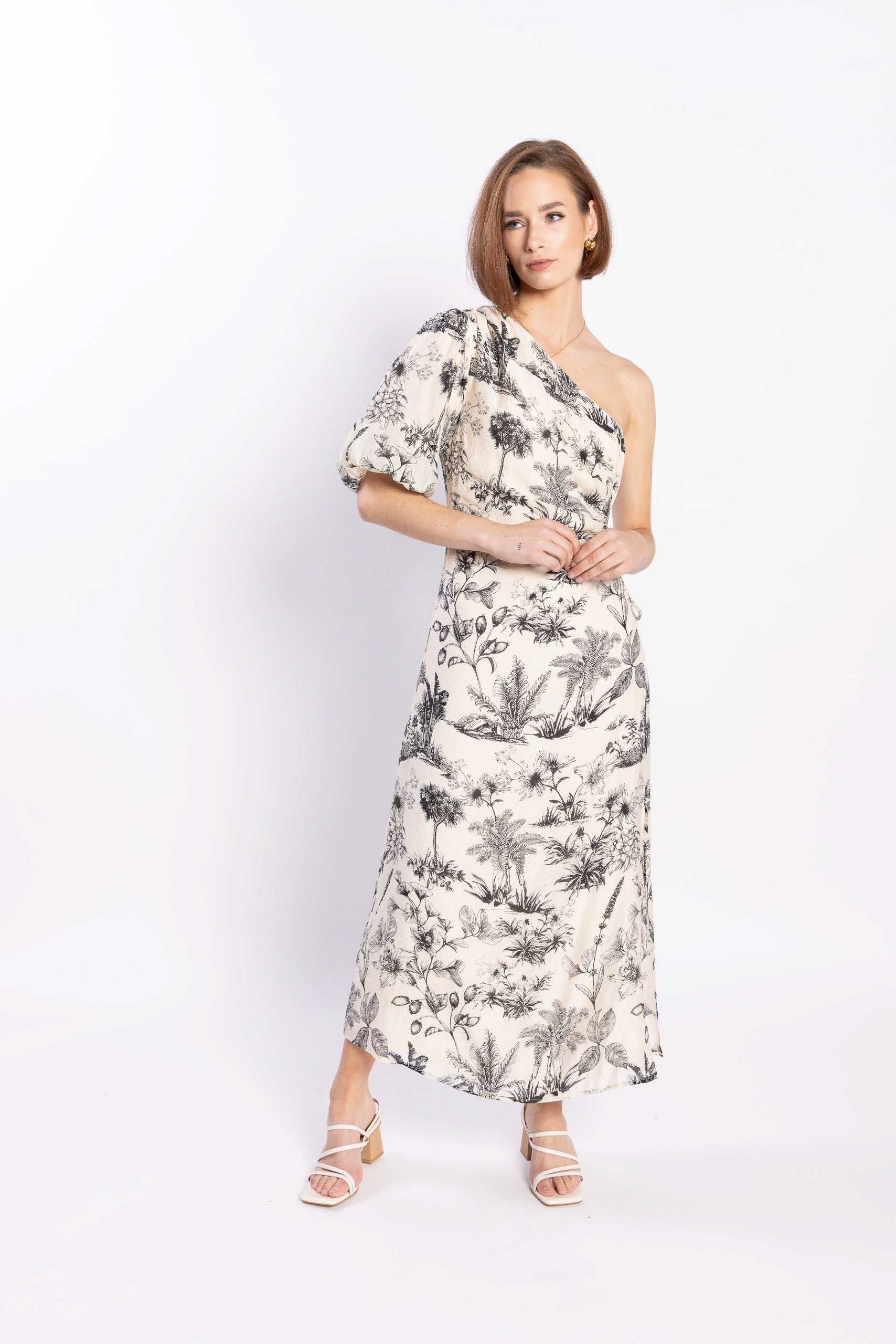 Dione Dress - Tahiti Print