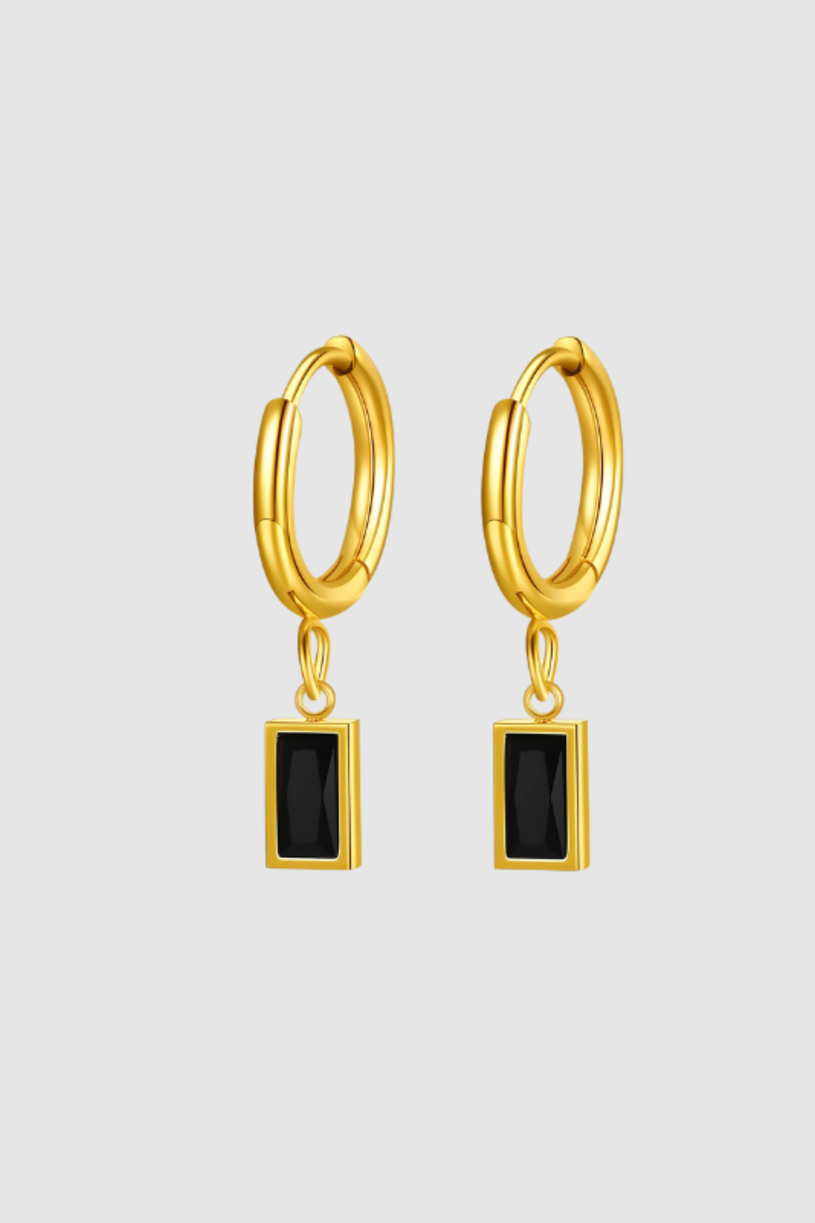 Maeve Earrings - Gold/Black