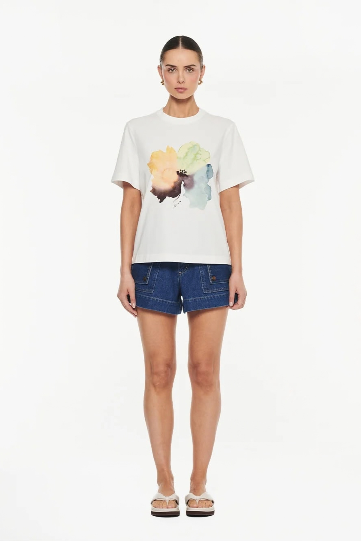 Lotte Tee  - Water Colour