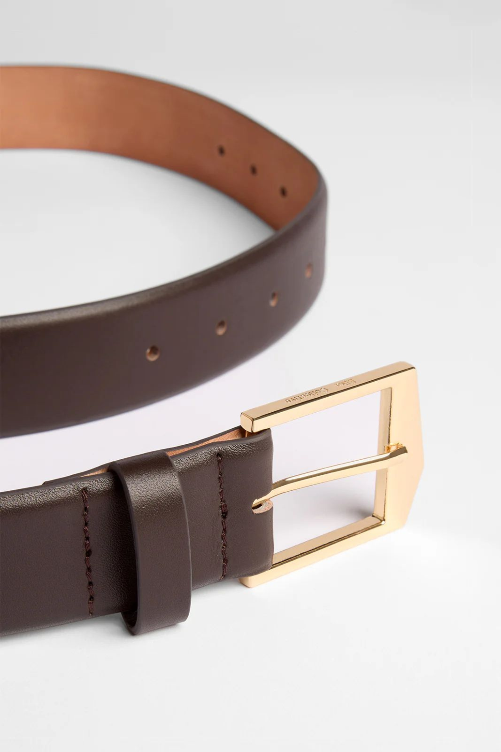 Ida Belt - Chocolate/Gold