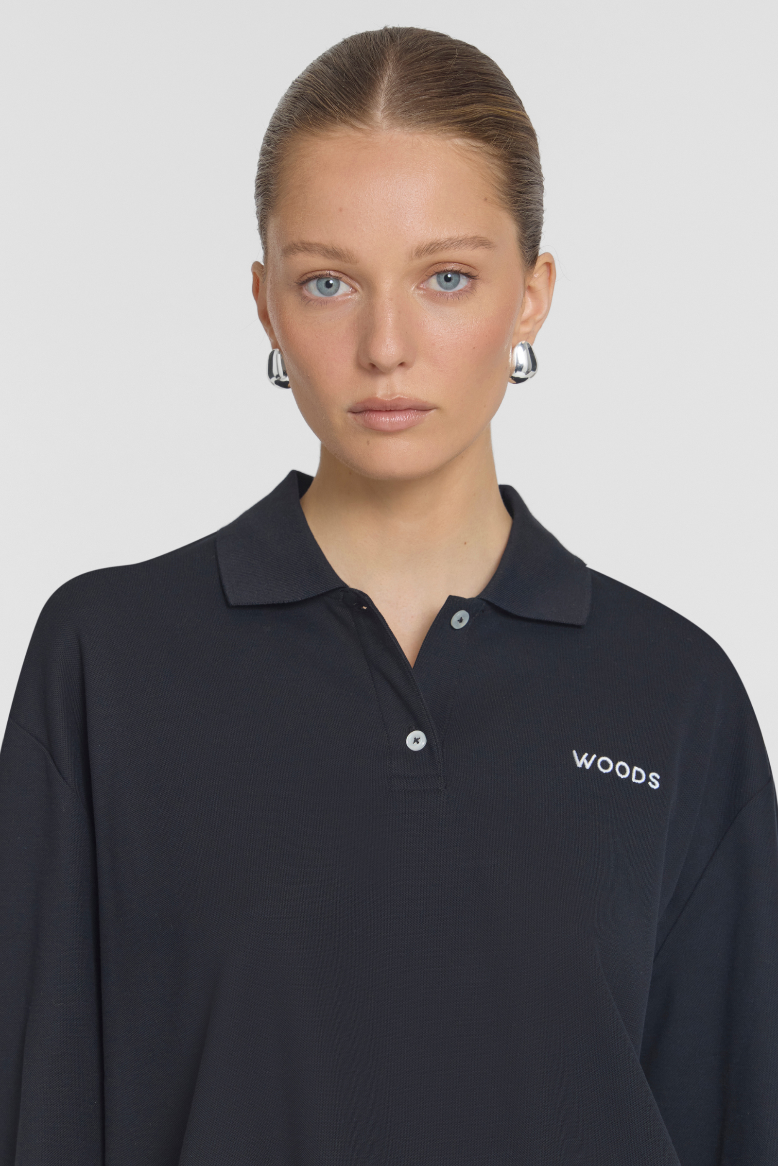 Beckett Polo Knit - Black