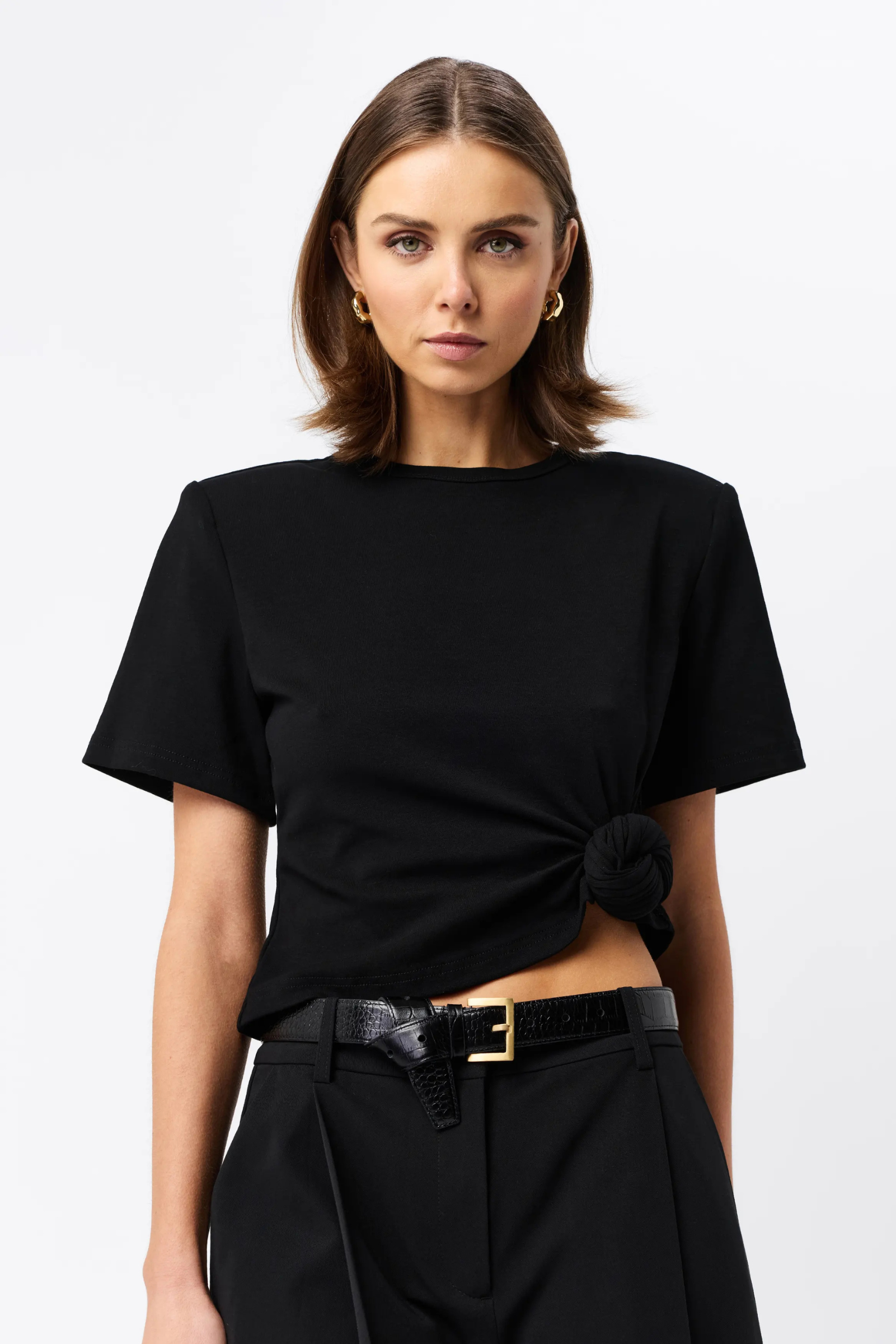 Tied and True Top - Black