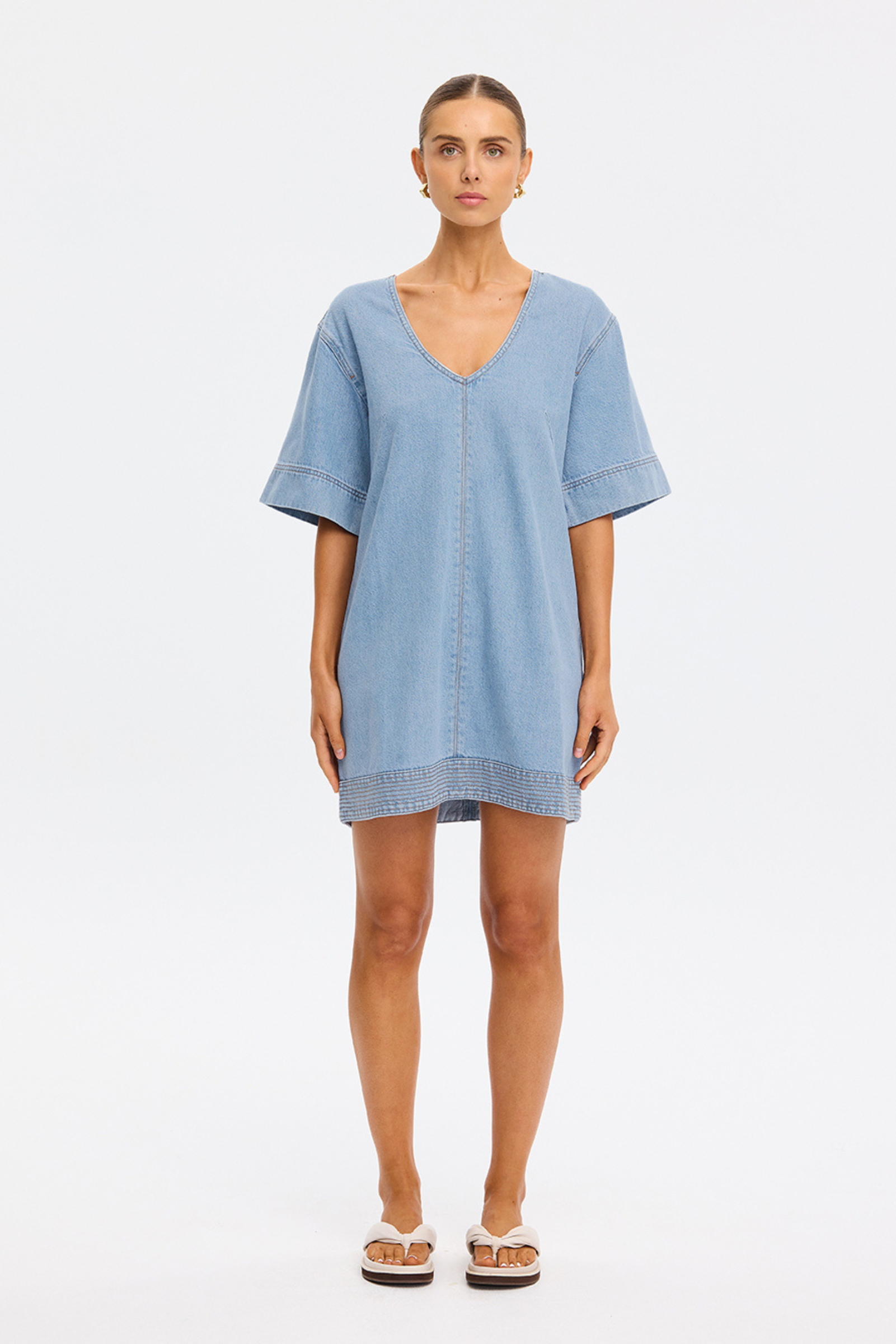 Emilie Denim Dress