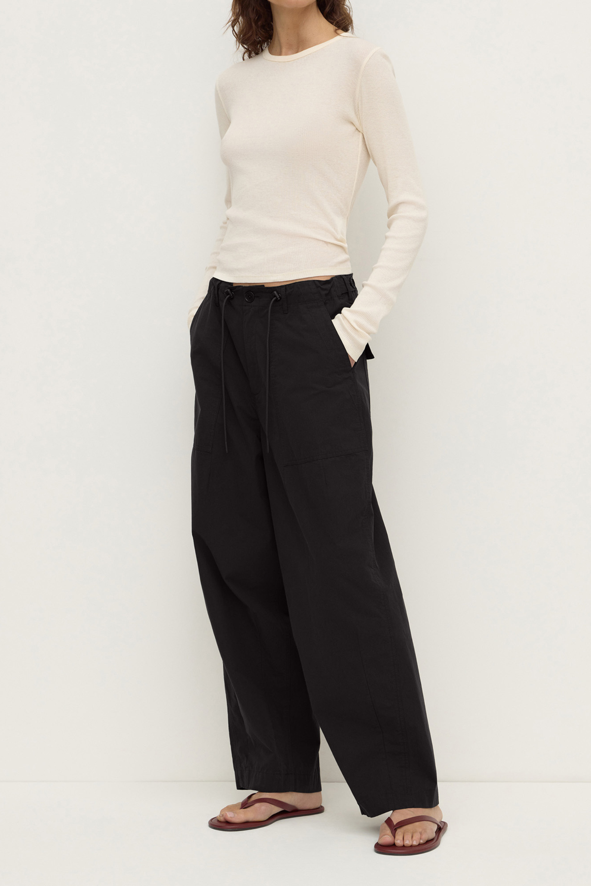 Gigi Utility Pants - Black