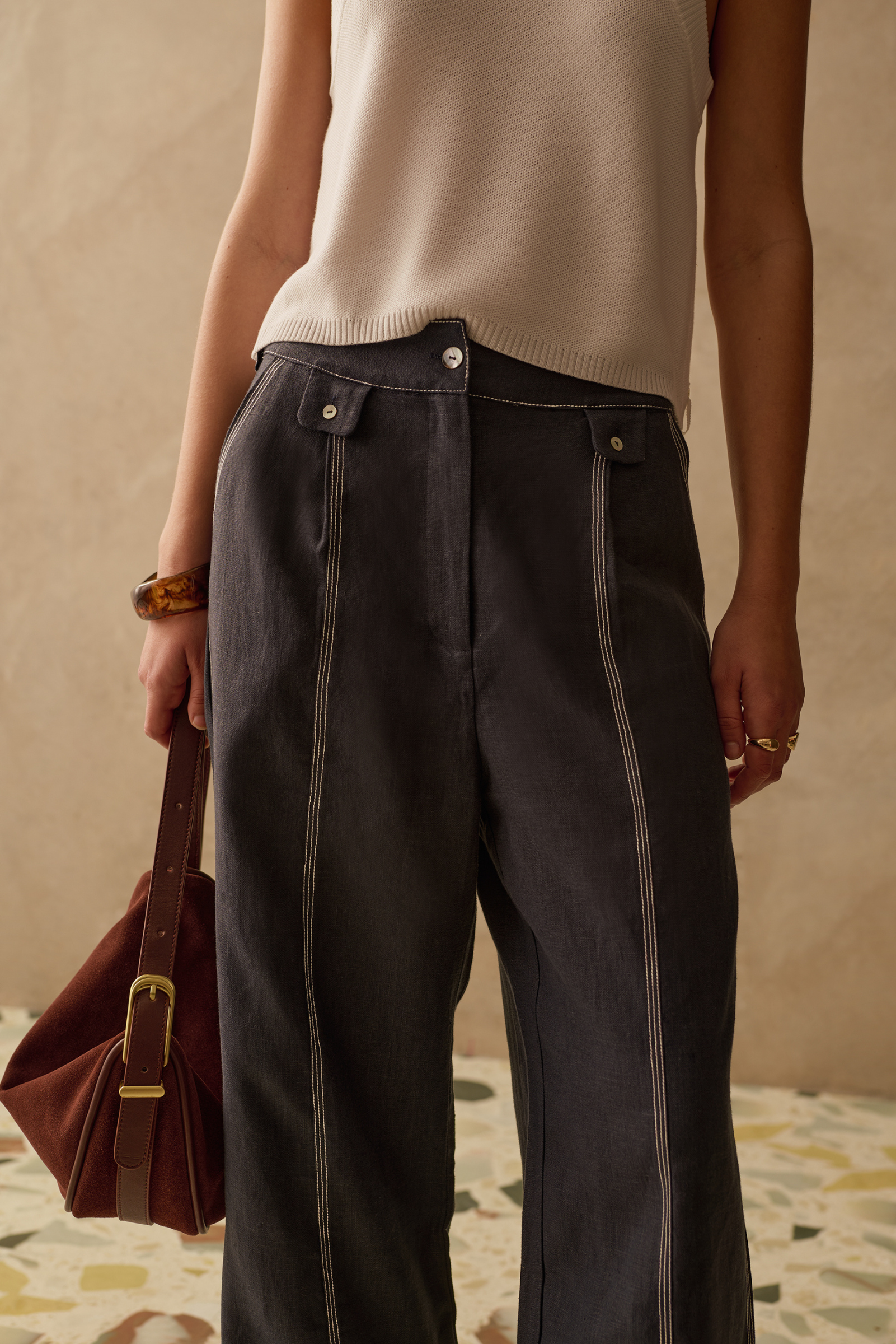 Jairo Pants - Caribbean Blue