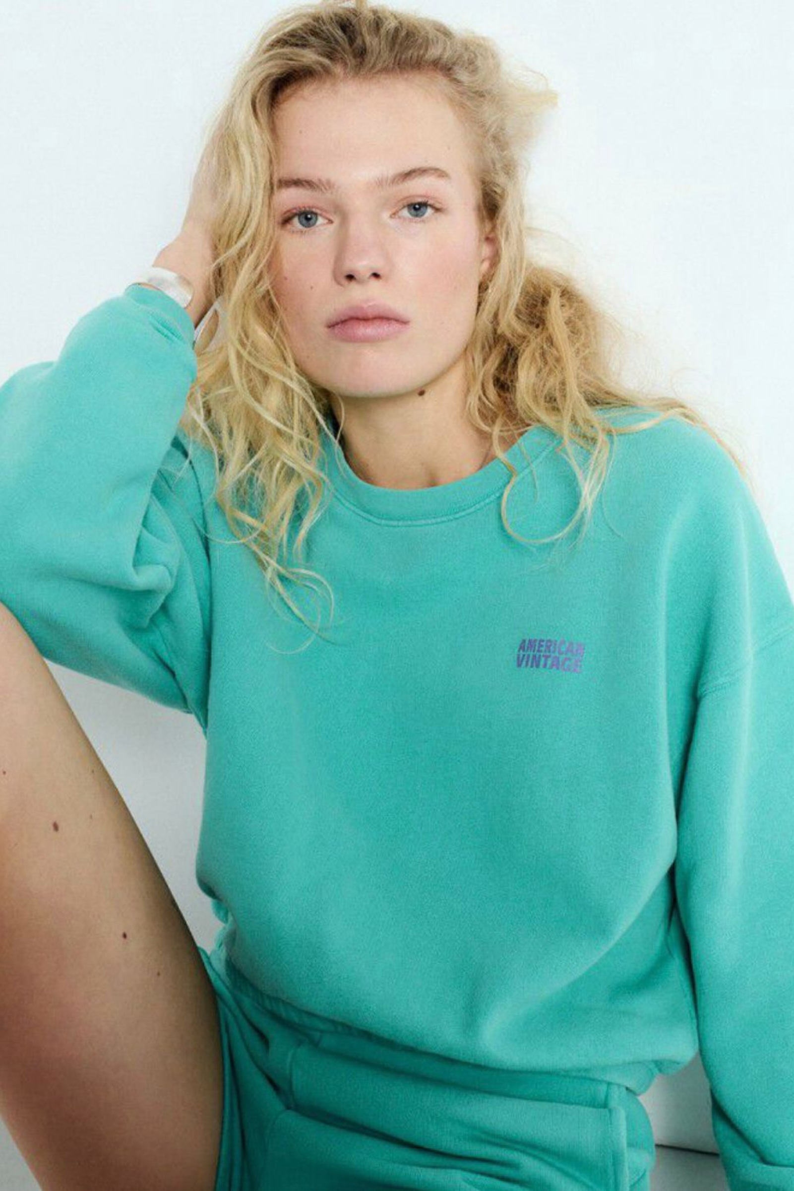 Izubird Sweatshirt - Aqua