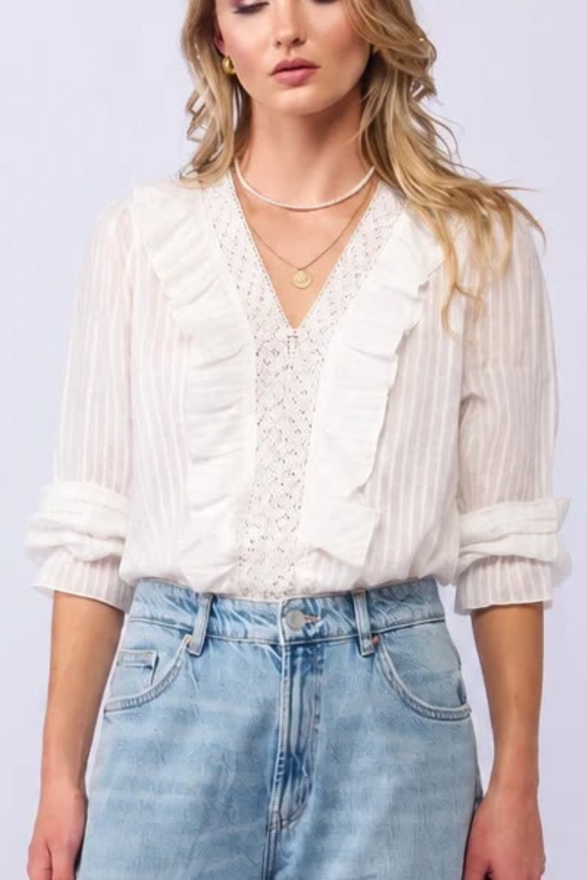 Amelia Blouse - White