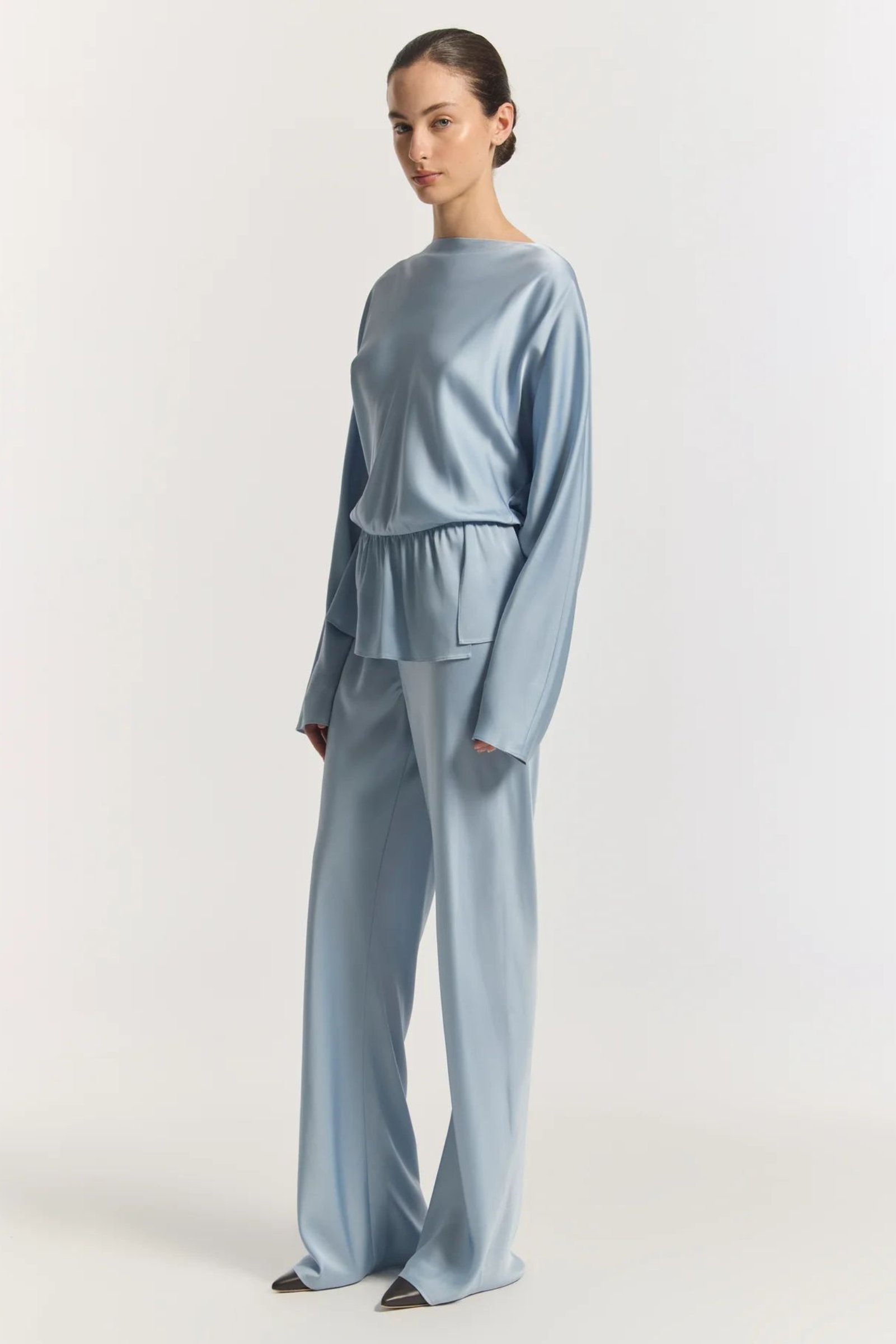 Locket Top - Portrait Blue