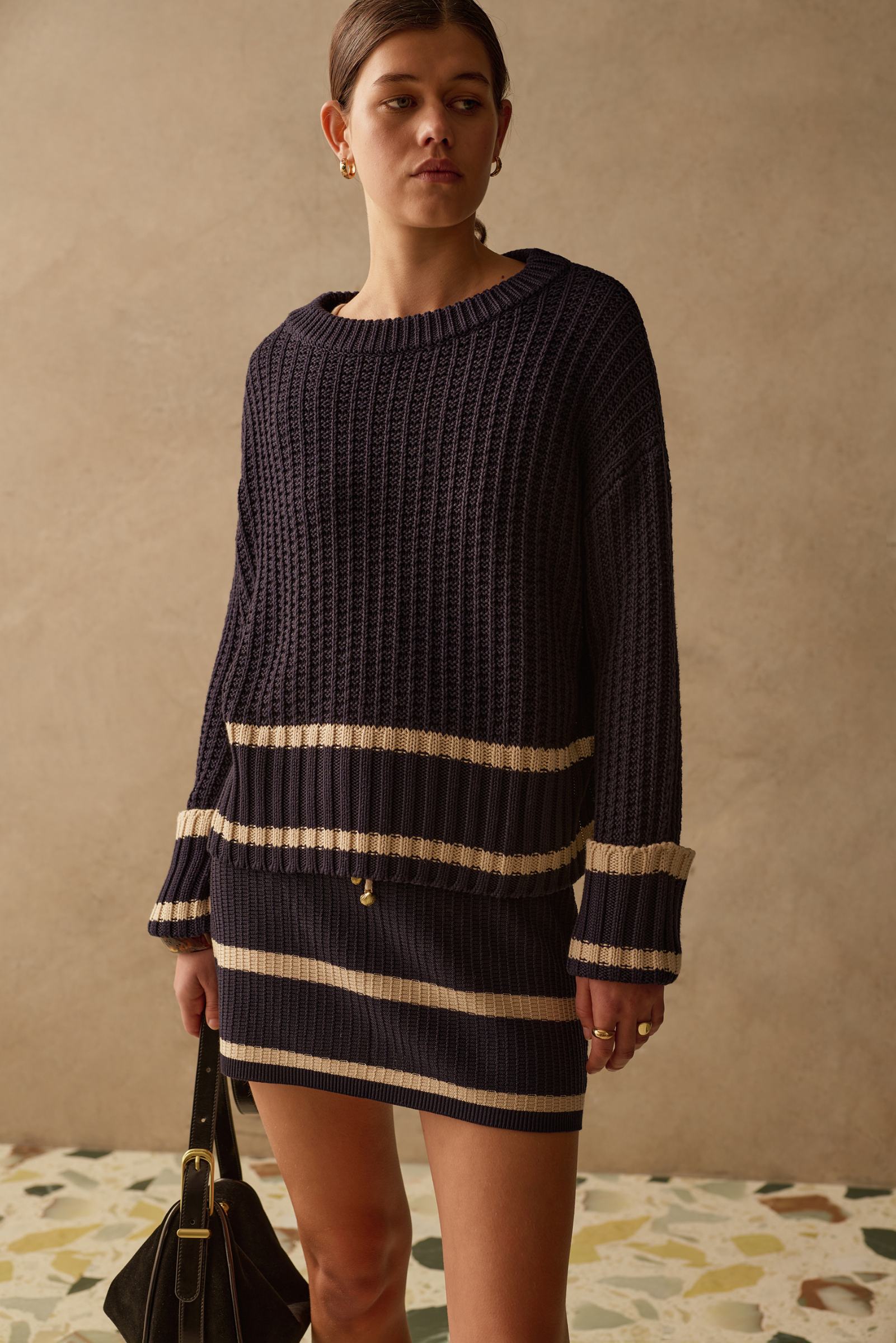 Iris Knit - Caribbean Blue