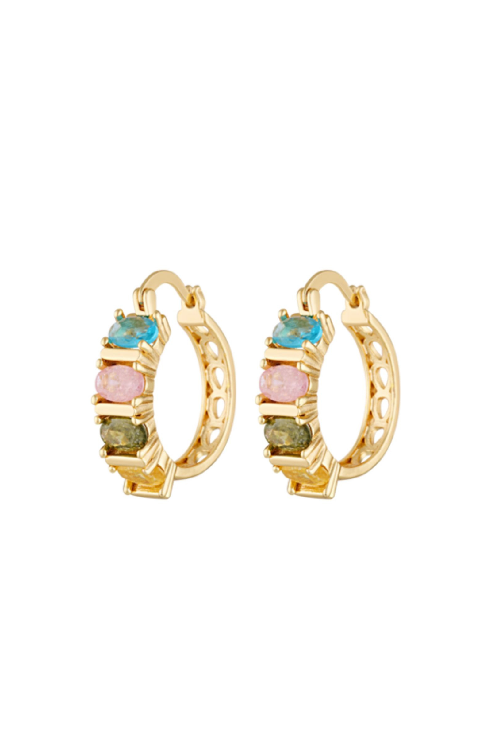 Positano Hoops - Gold