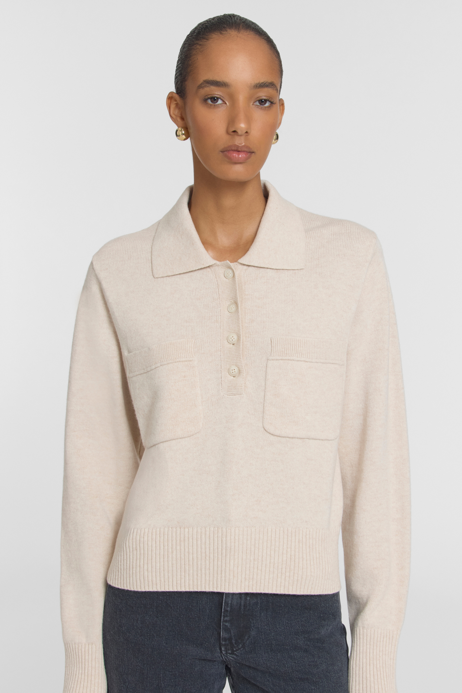 Duplicity Knit - Oat Marle