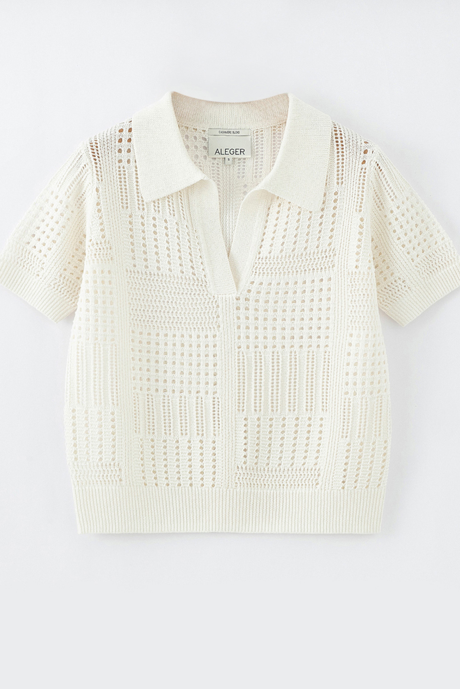 Pointelle Top - Cream