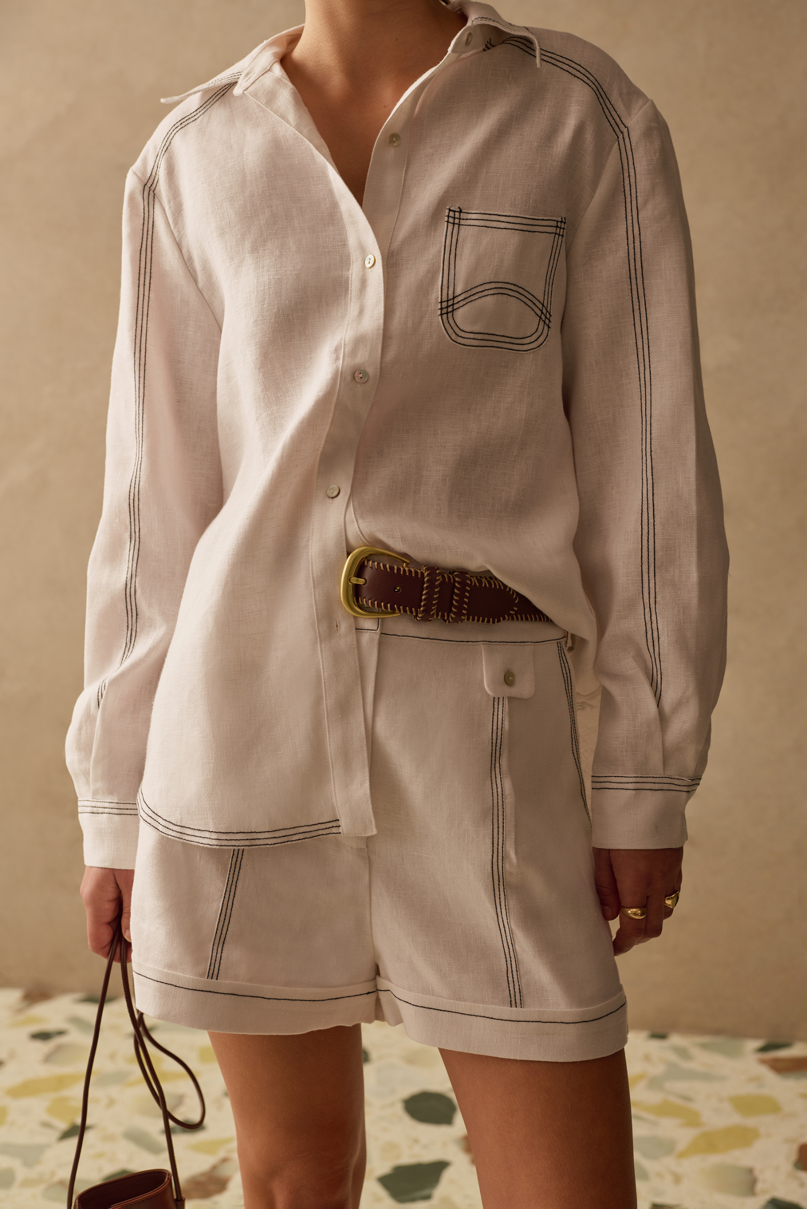 Landon Shirt - Ivory