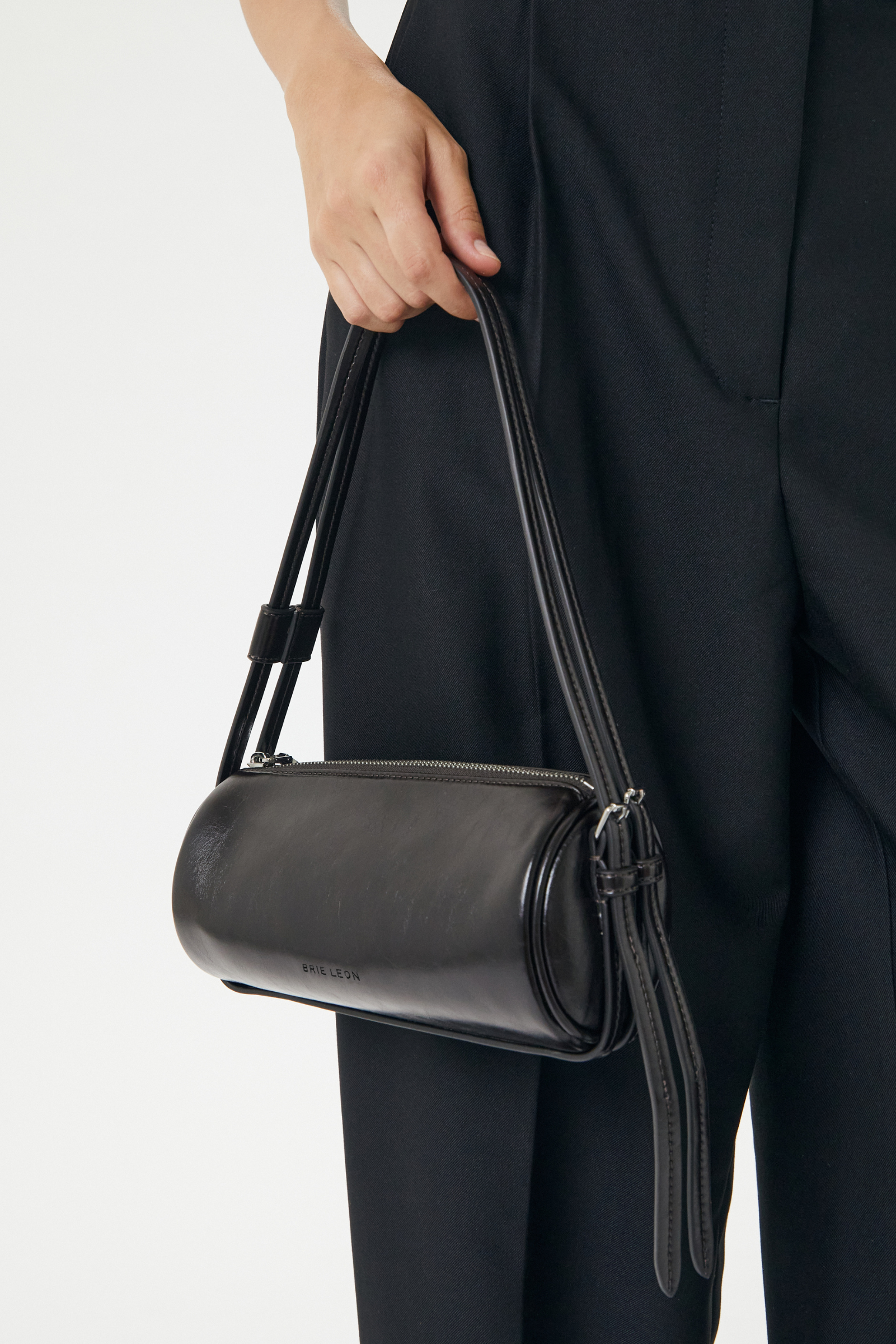 Brooke Mini Barrel Bag - Burnt Coffee