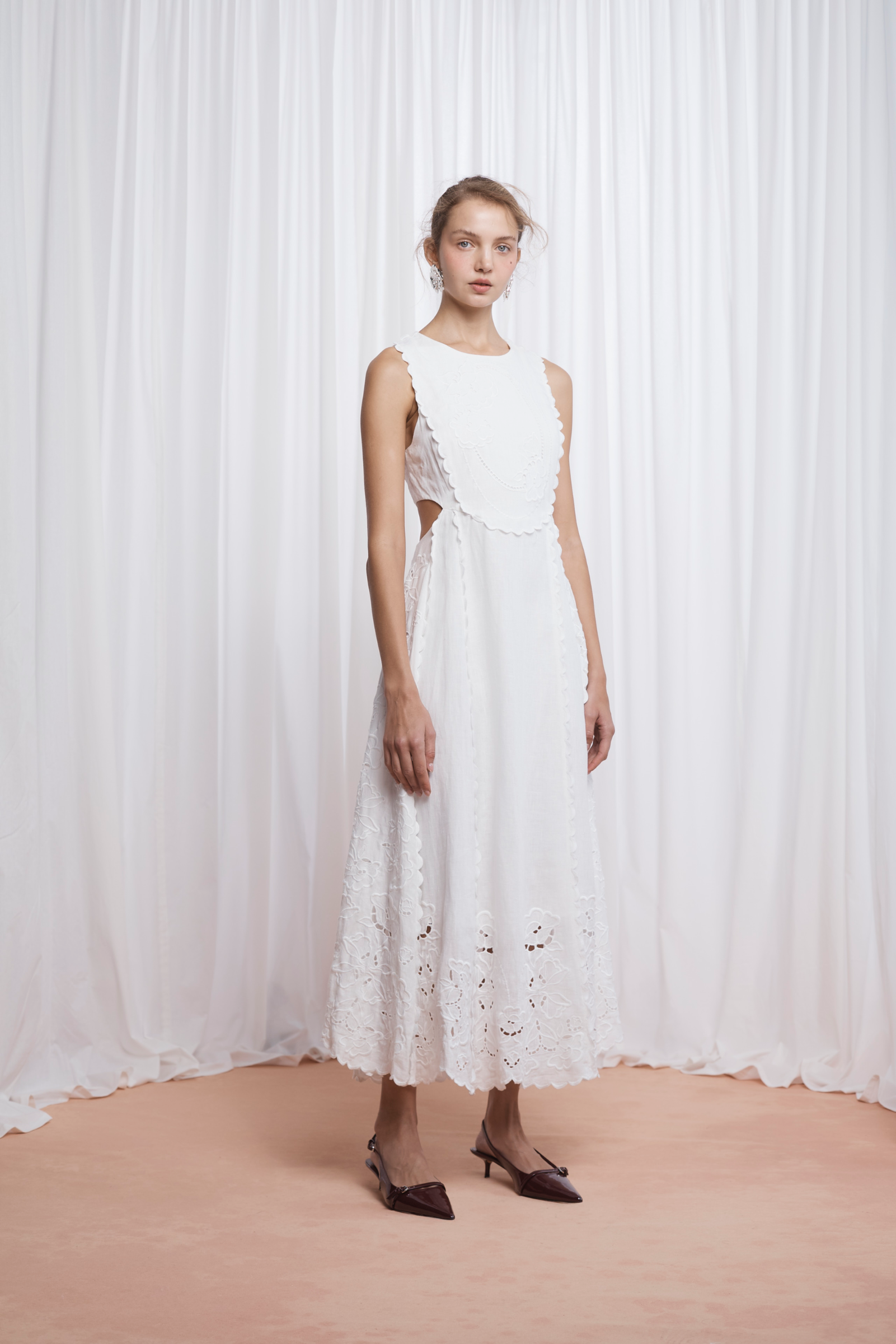 Amelia Dress - White