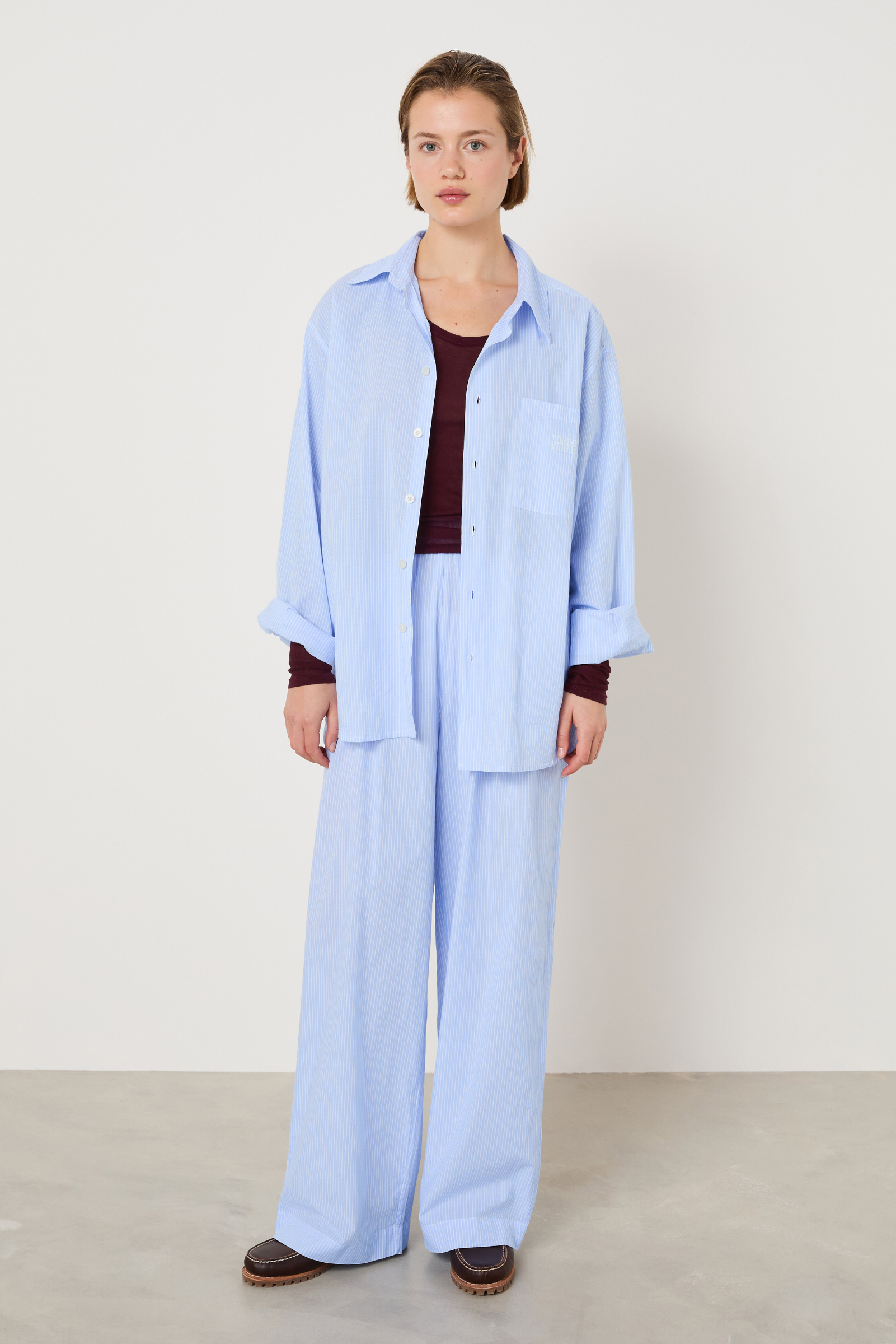 Eluabird Trousers - Blue Stripe