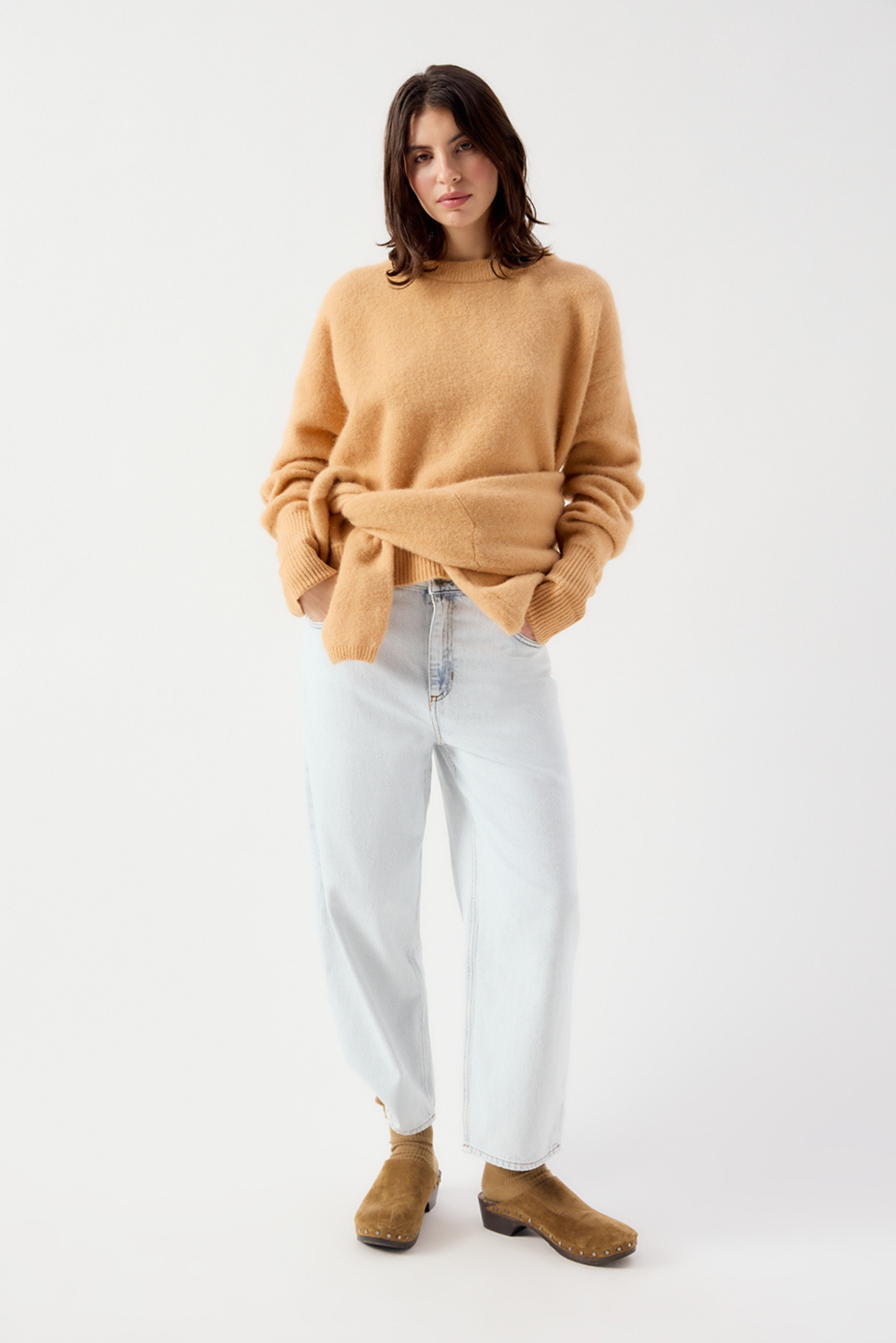 Vitow Jumper - Hazelnut Melange