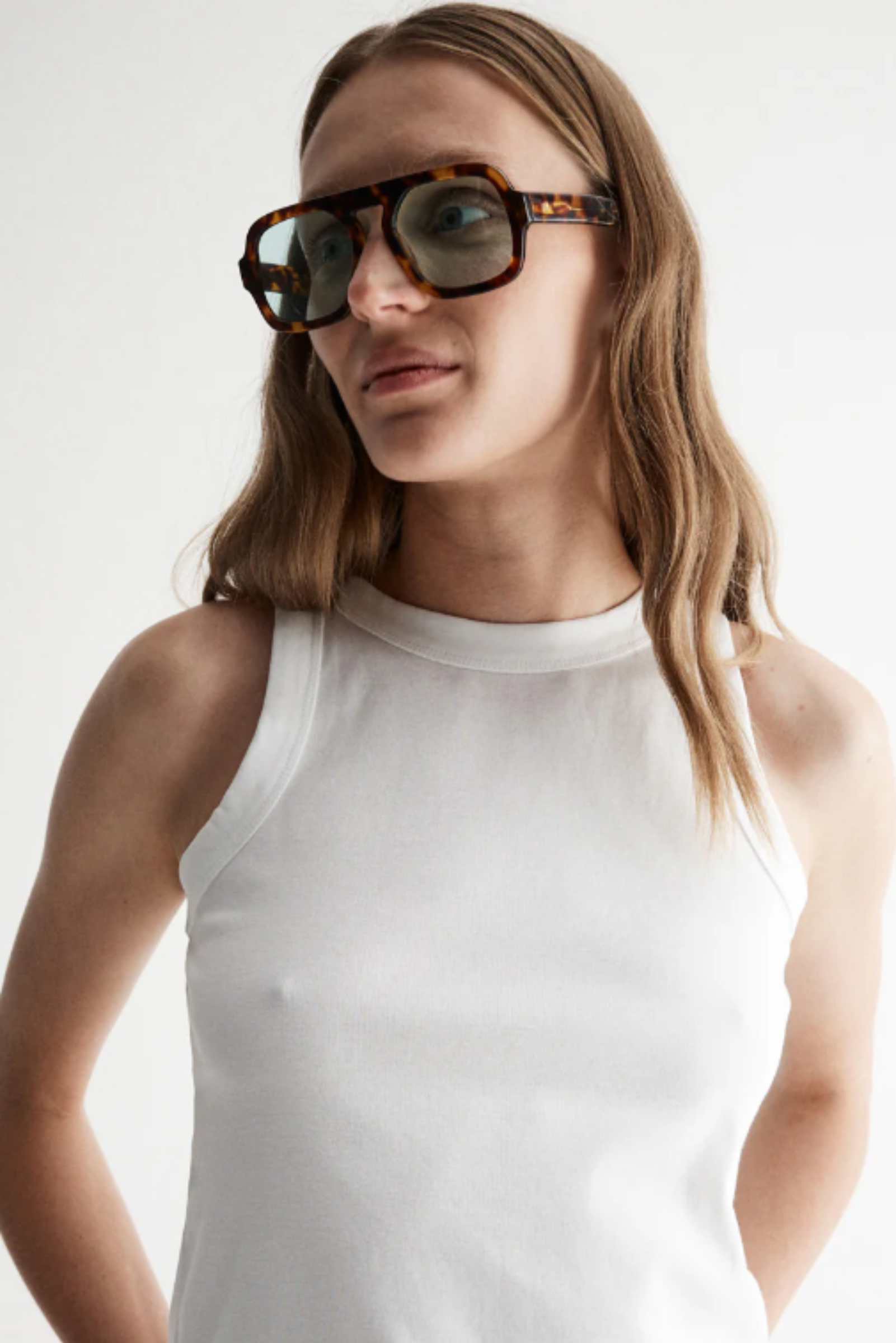 Zoe Tank - White