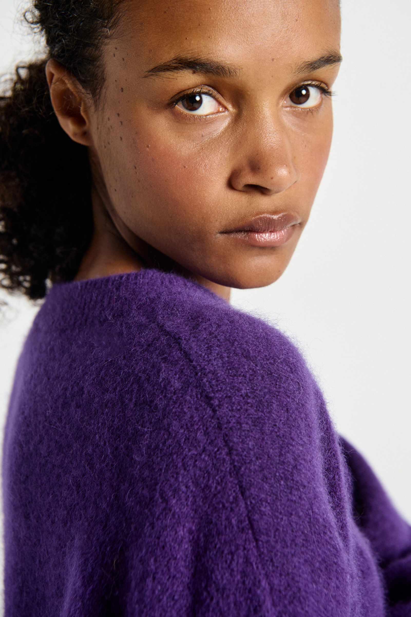 Vitow Jumper - Eggplant