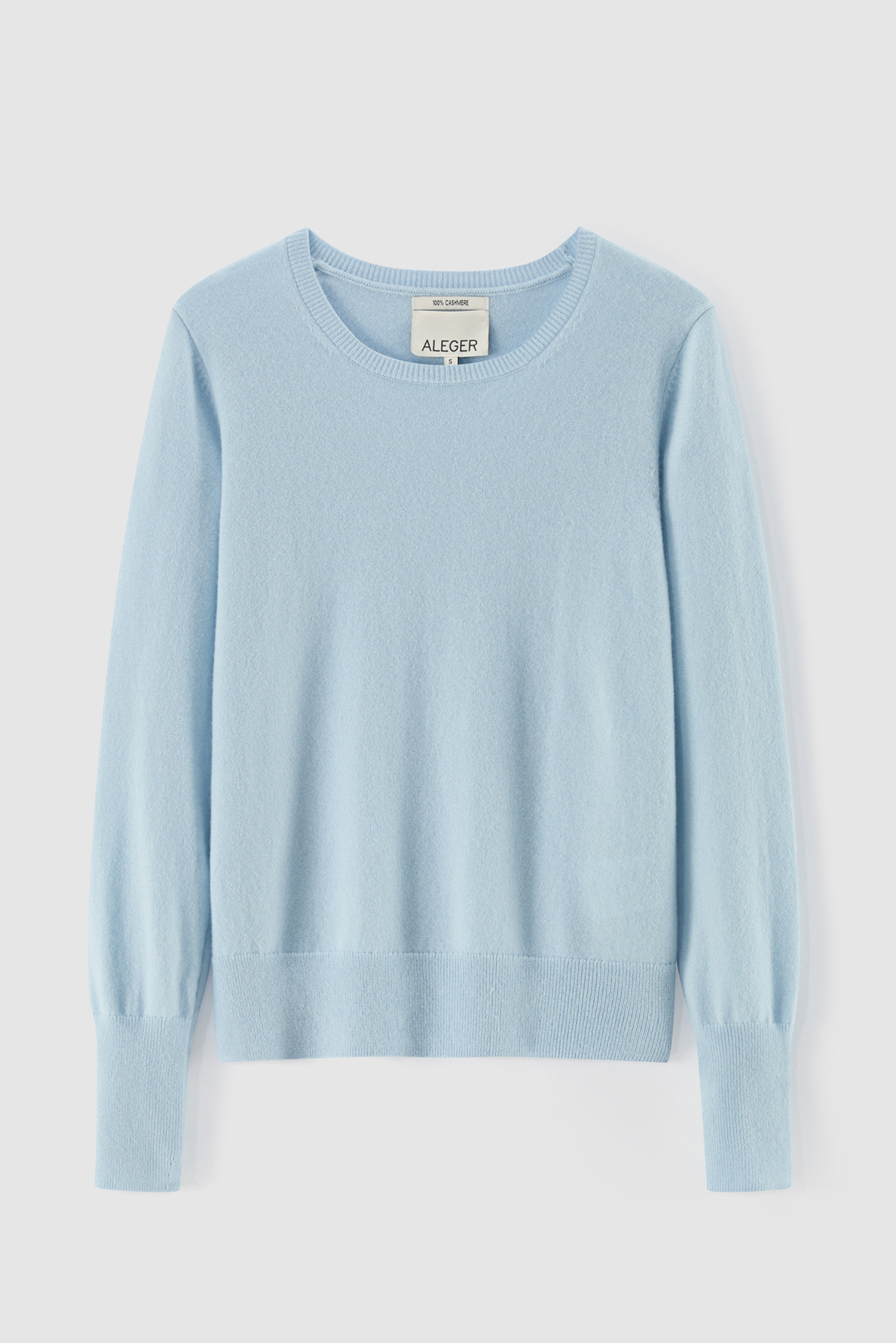 Cashmere Classic Crew 407 - Whisper Blue