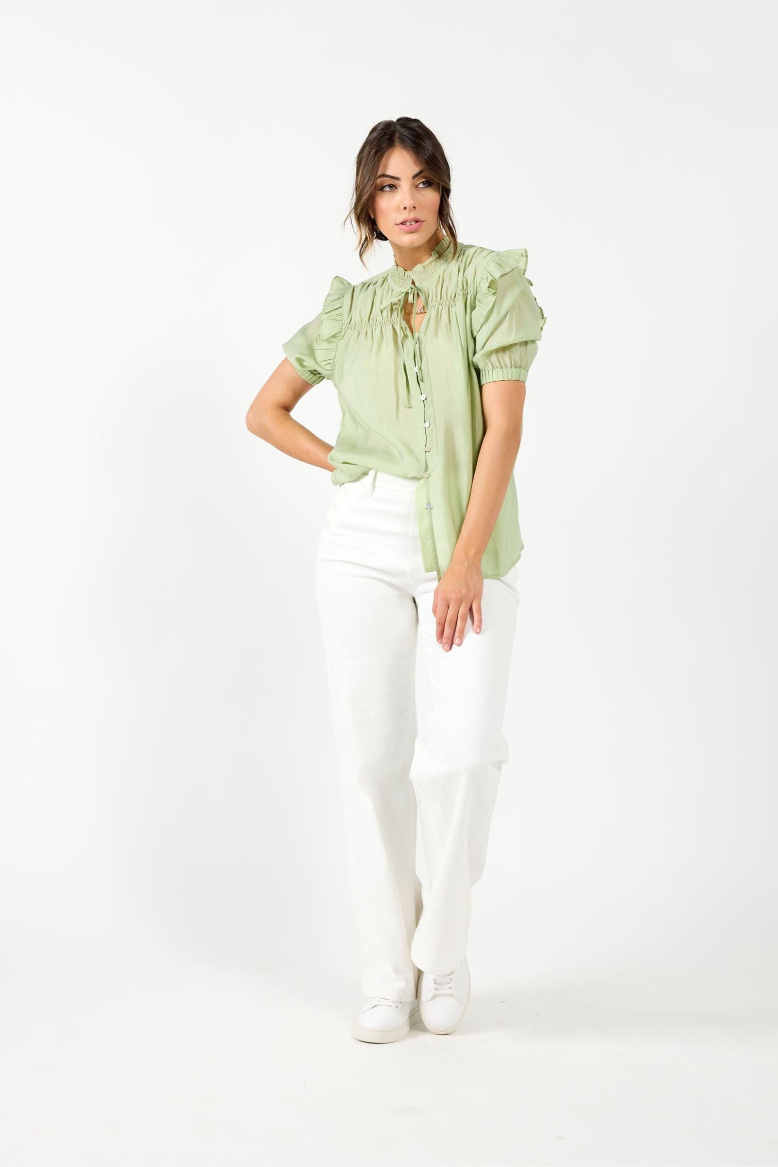 Bianca Blouse - Seedling