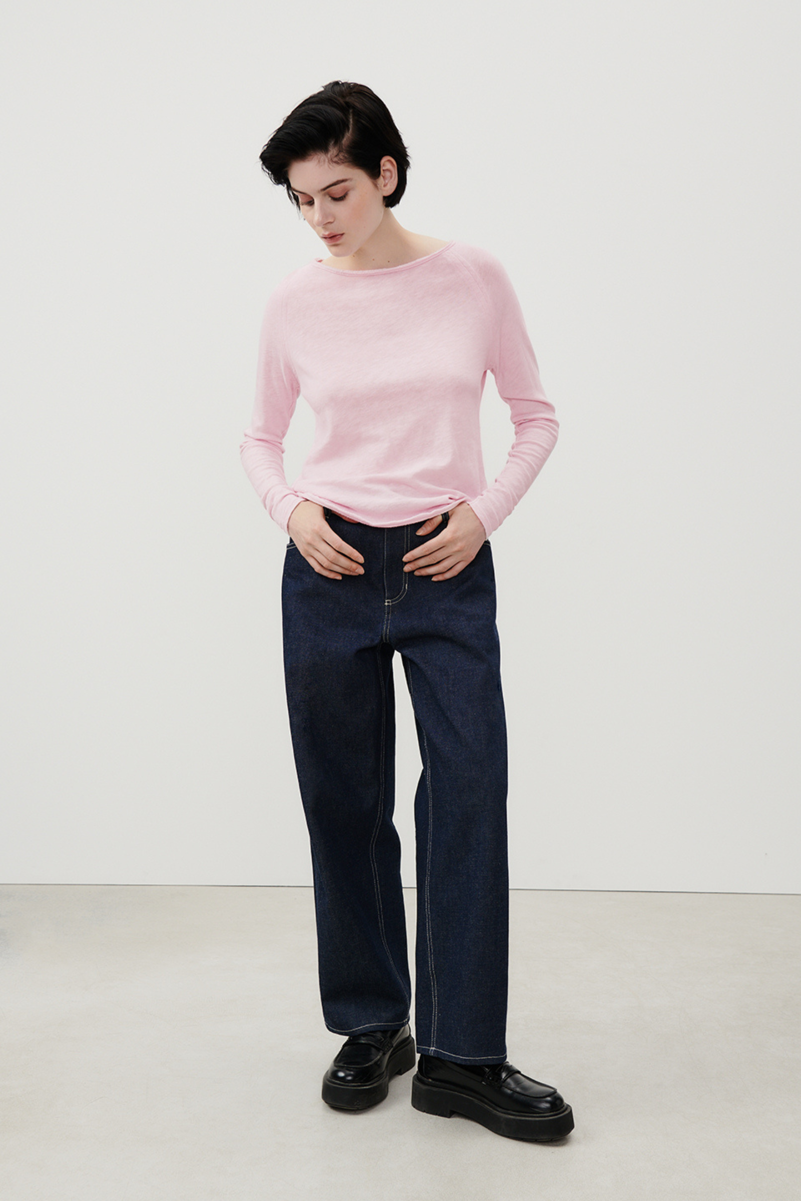 Sonoma L/S Tee - Marshmallow