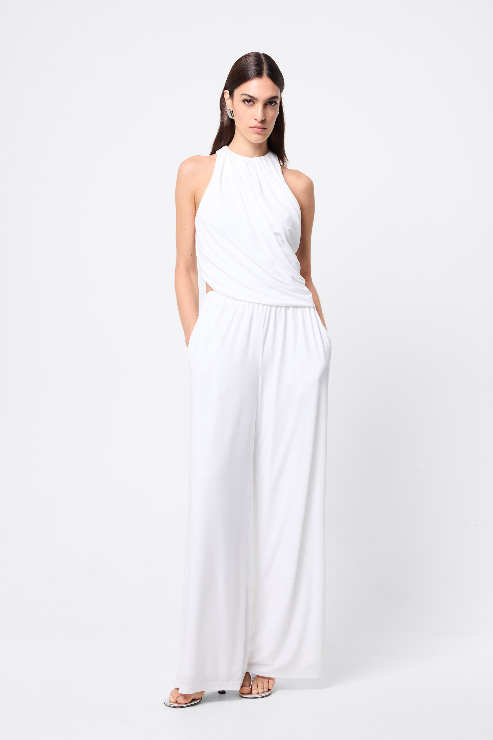 Free Falling Top - White