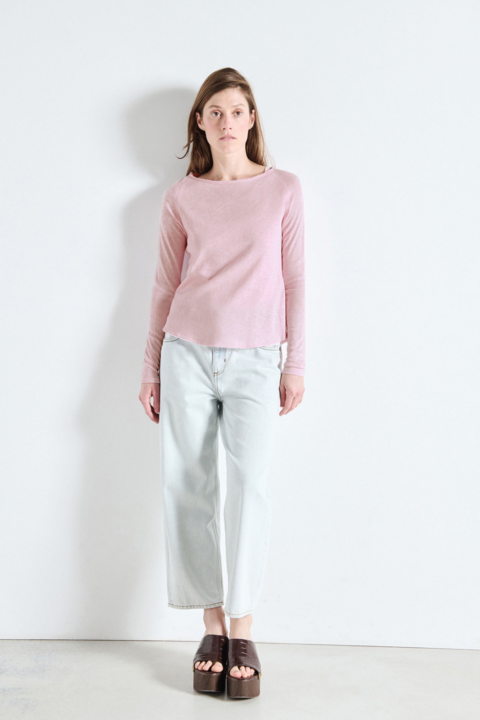 Sonoma L/S Tee - Marshmallow
