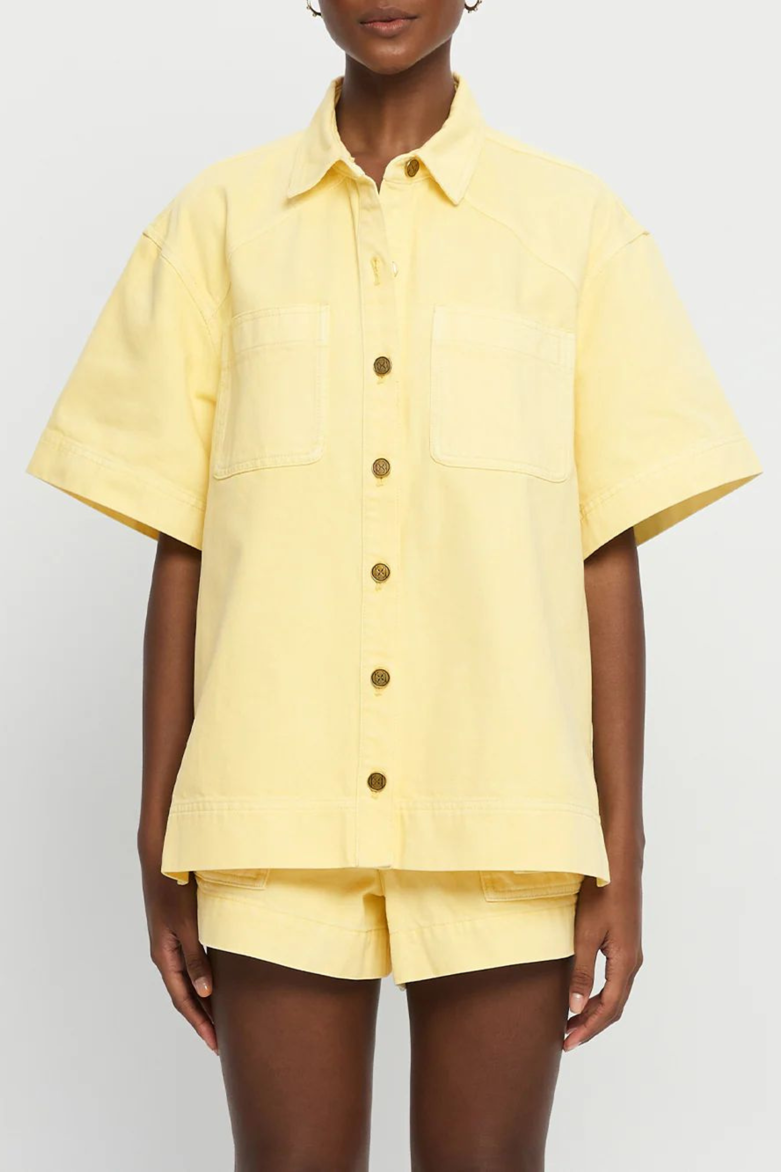 Paloma Denim Shirt - Butter